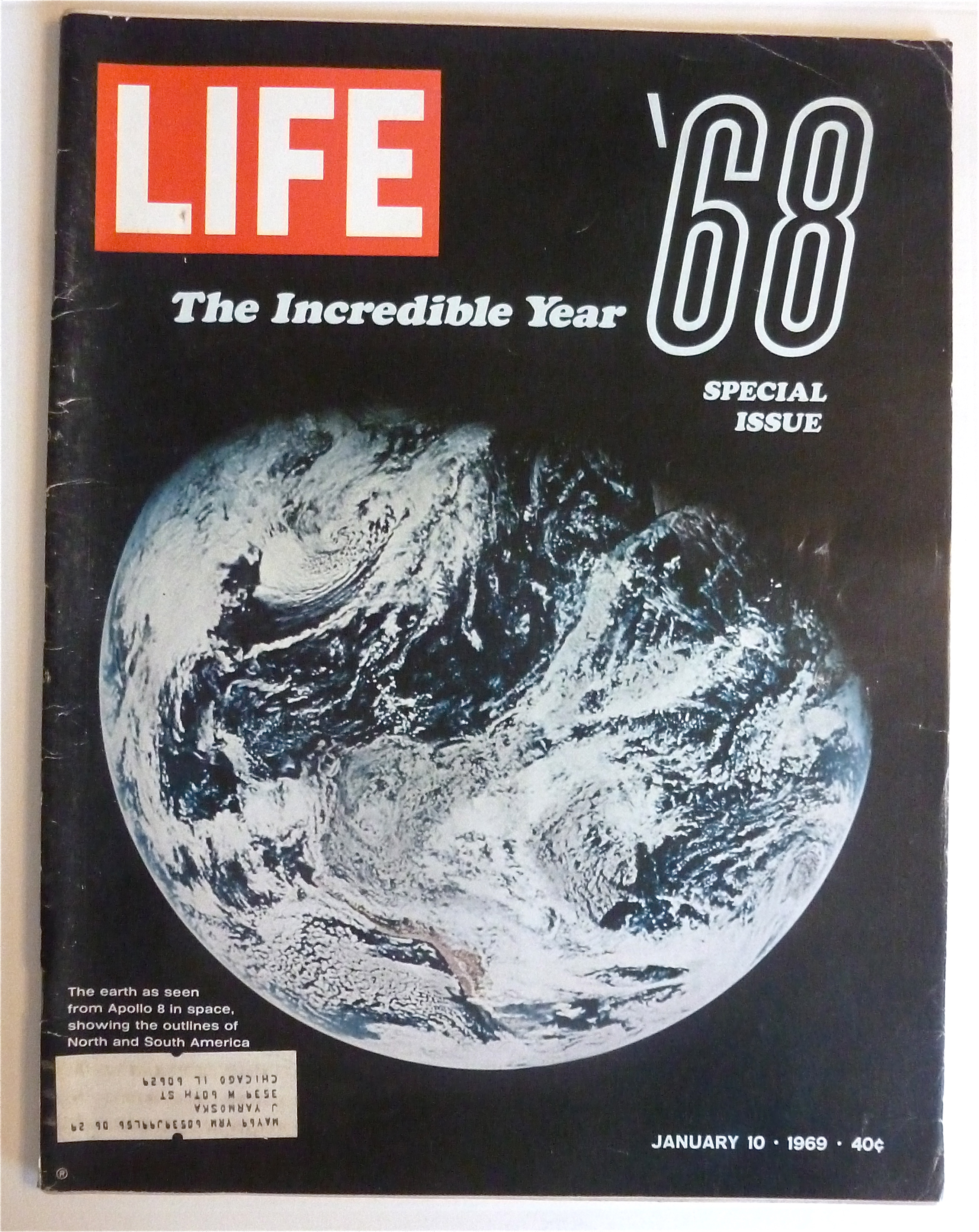 Life Magazine-January 10, 1969-The Incredible Year