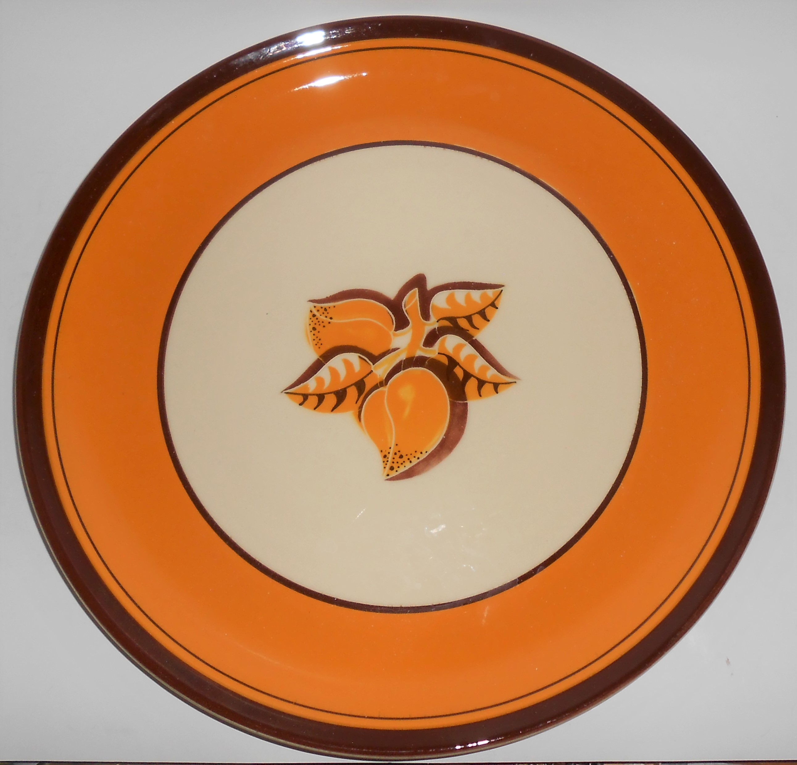 Franciscan Pottery VERY RARE Mango 14" Chop Plate