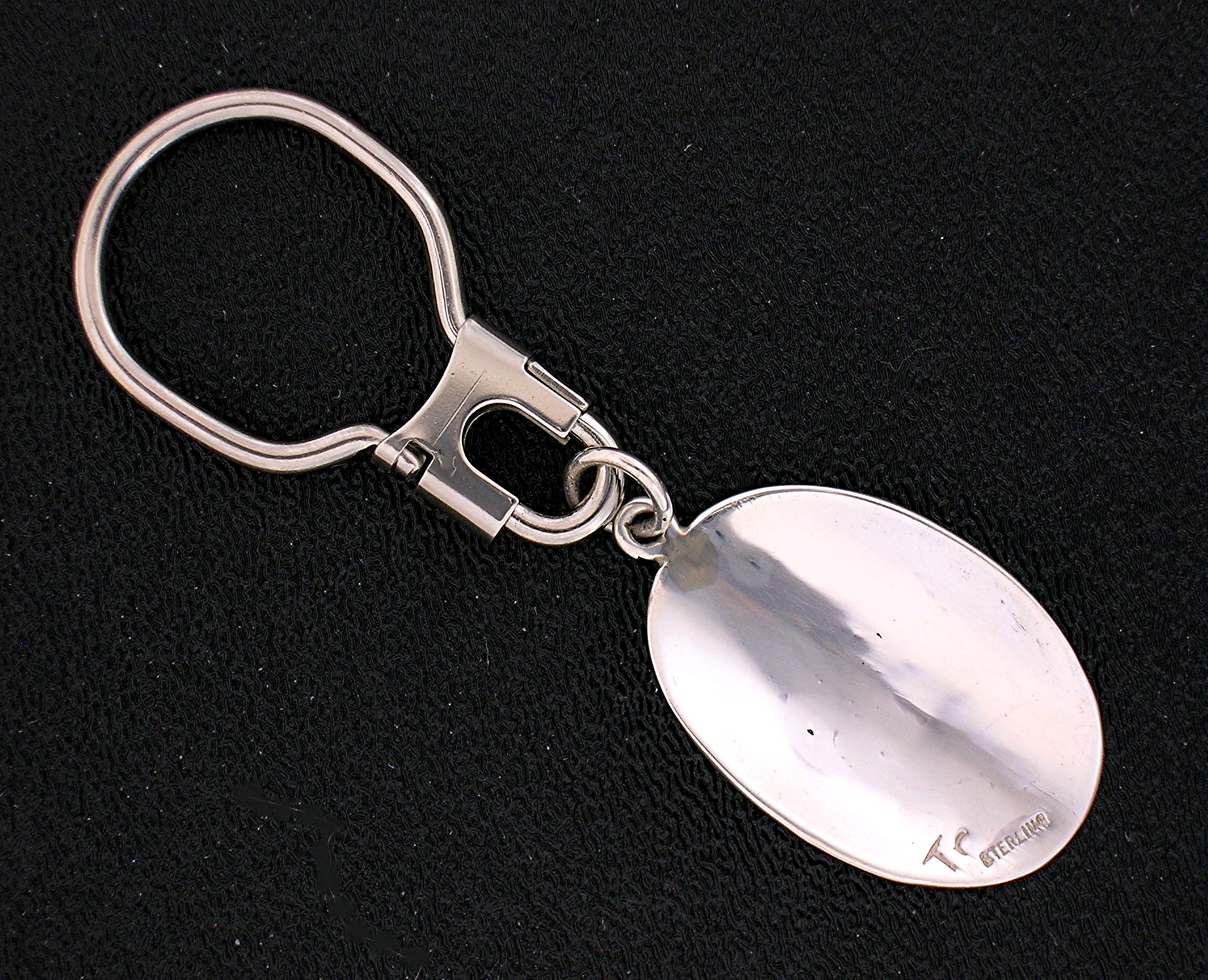 Navajo Tommy Singer Snr. Sterling Silver Key Fob