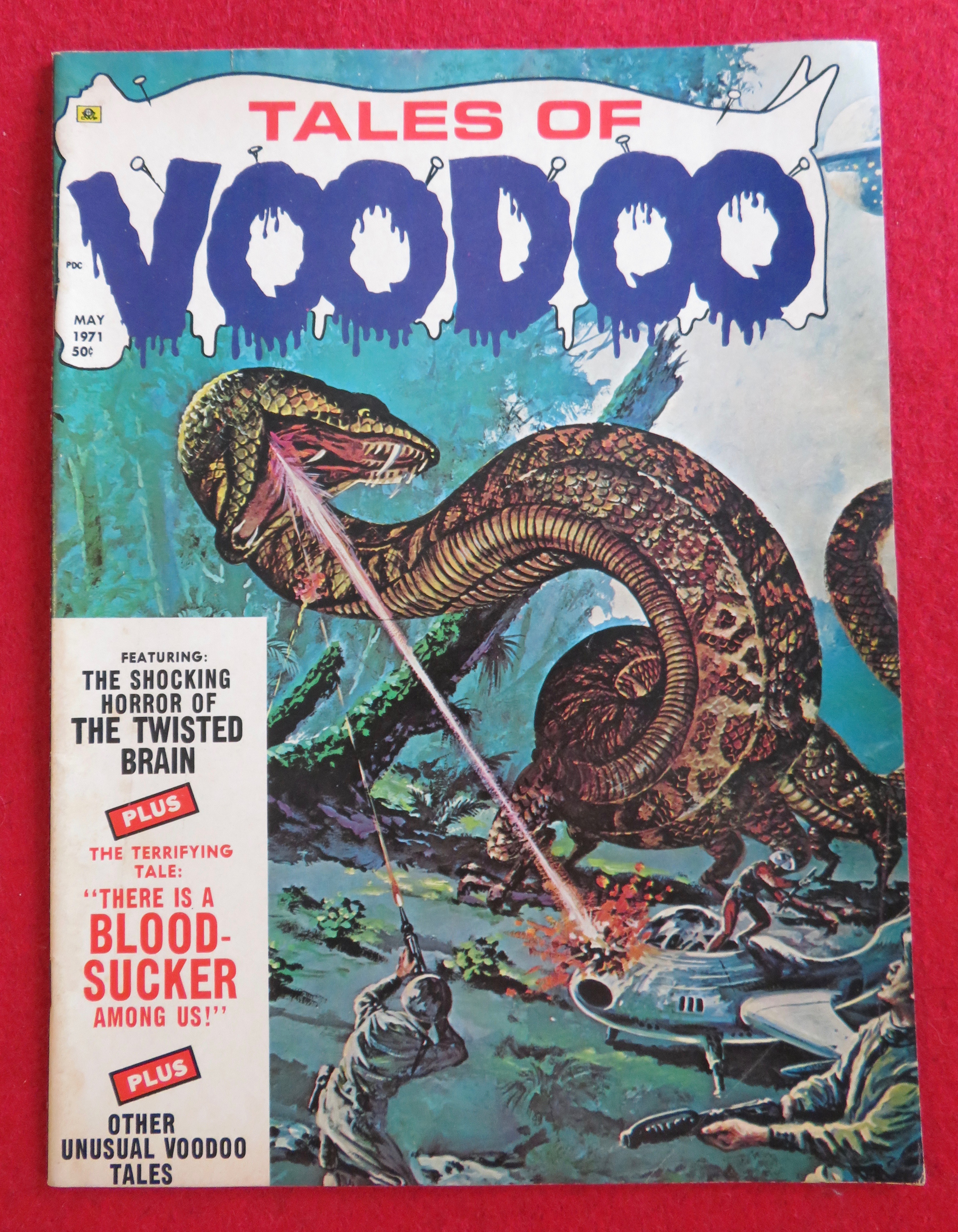 Tales Of Voodoo Magazine May 1971 Twisted Brain