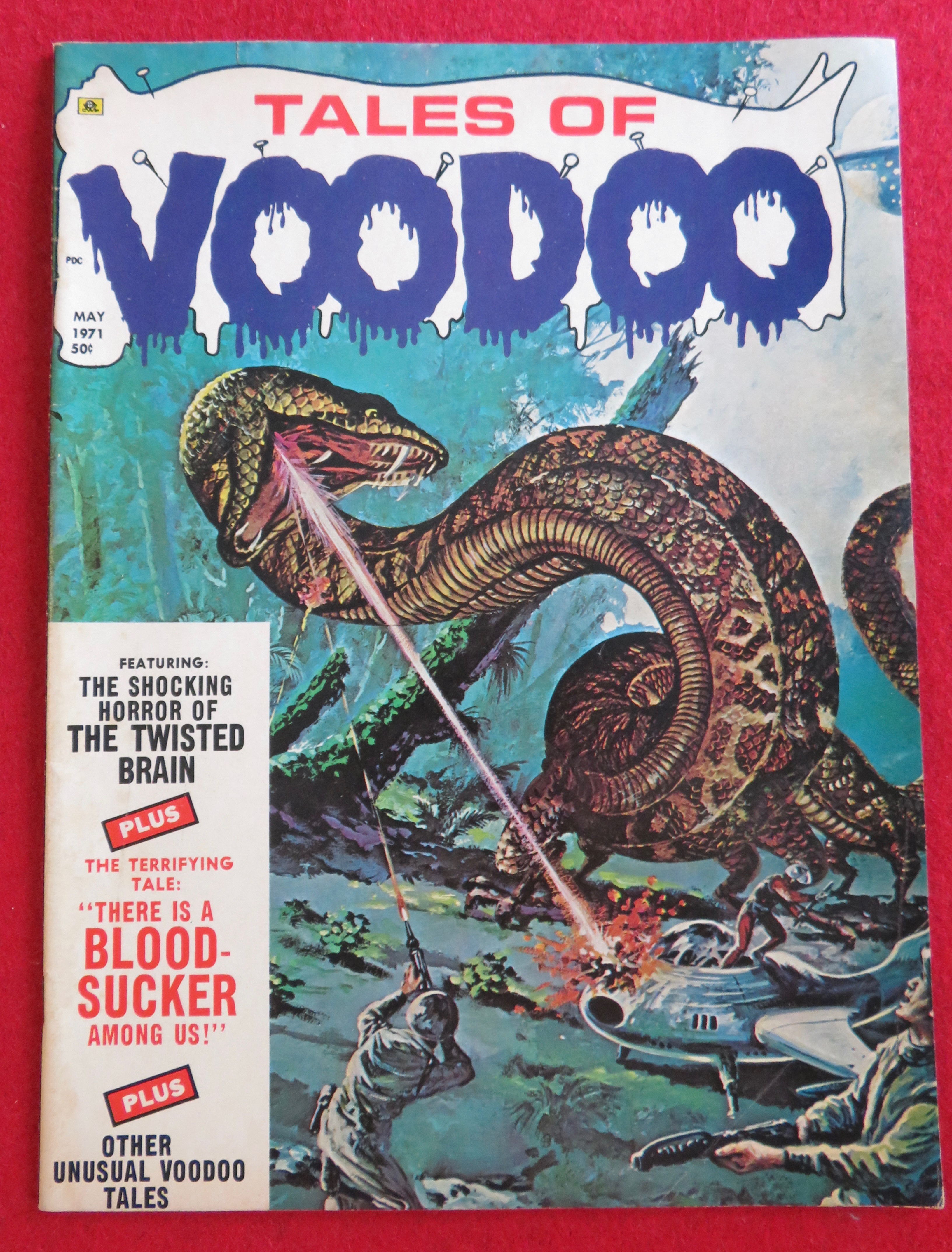 Tales Of Voodoo Magazine May 1971 Twisted Brain