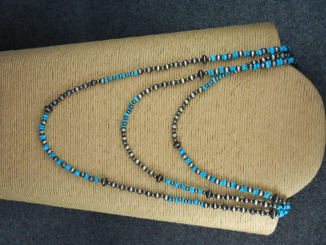 Navajo Sterling Silver Sleeping Beauty Turquoise 70 Inc