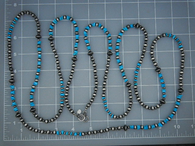 Navajo Sterling Silver Sleeping Beauty Turquoise 70 Inc