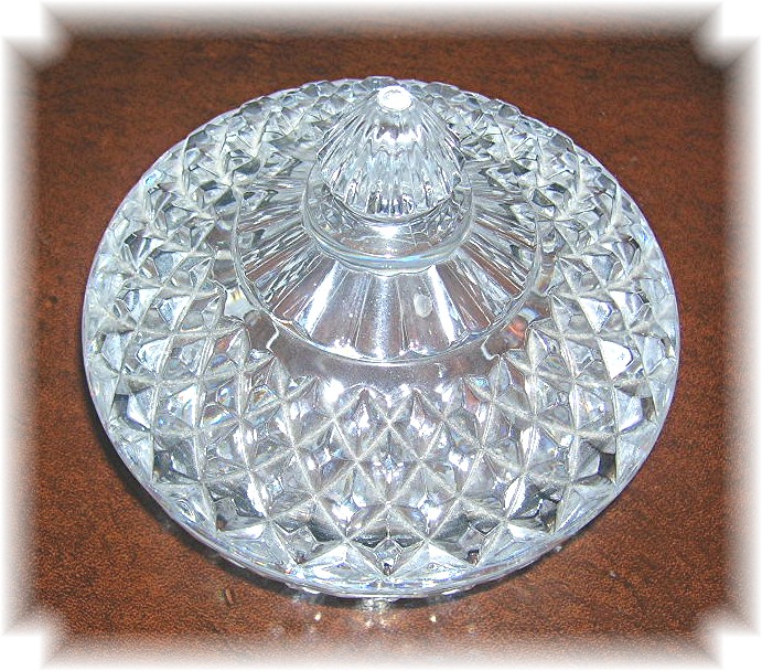 Pressed Glass Candy Dish