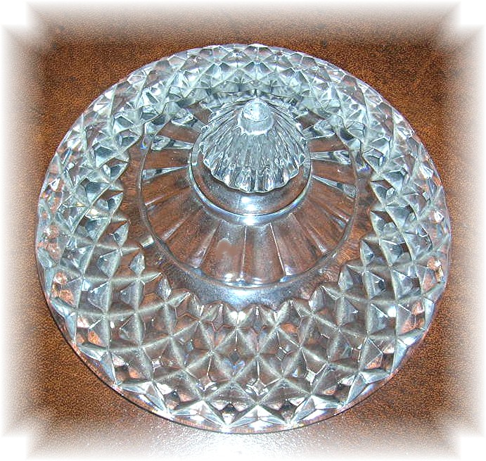 Pressed Glass Candy Dish