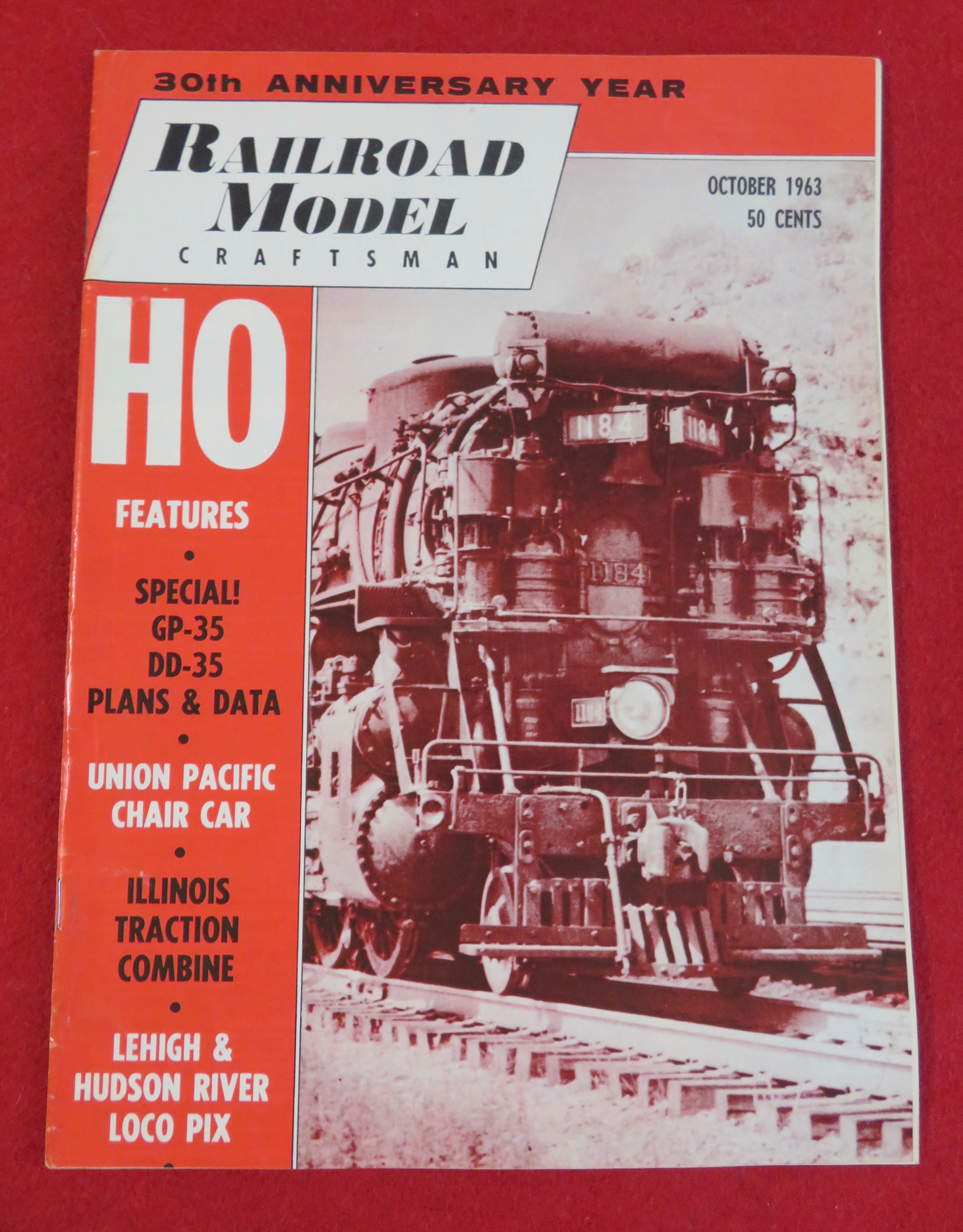 Railroad Model Craftsman Magazine October 1963