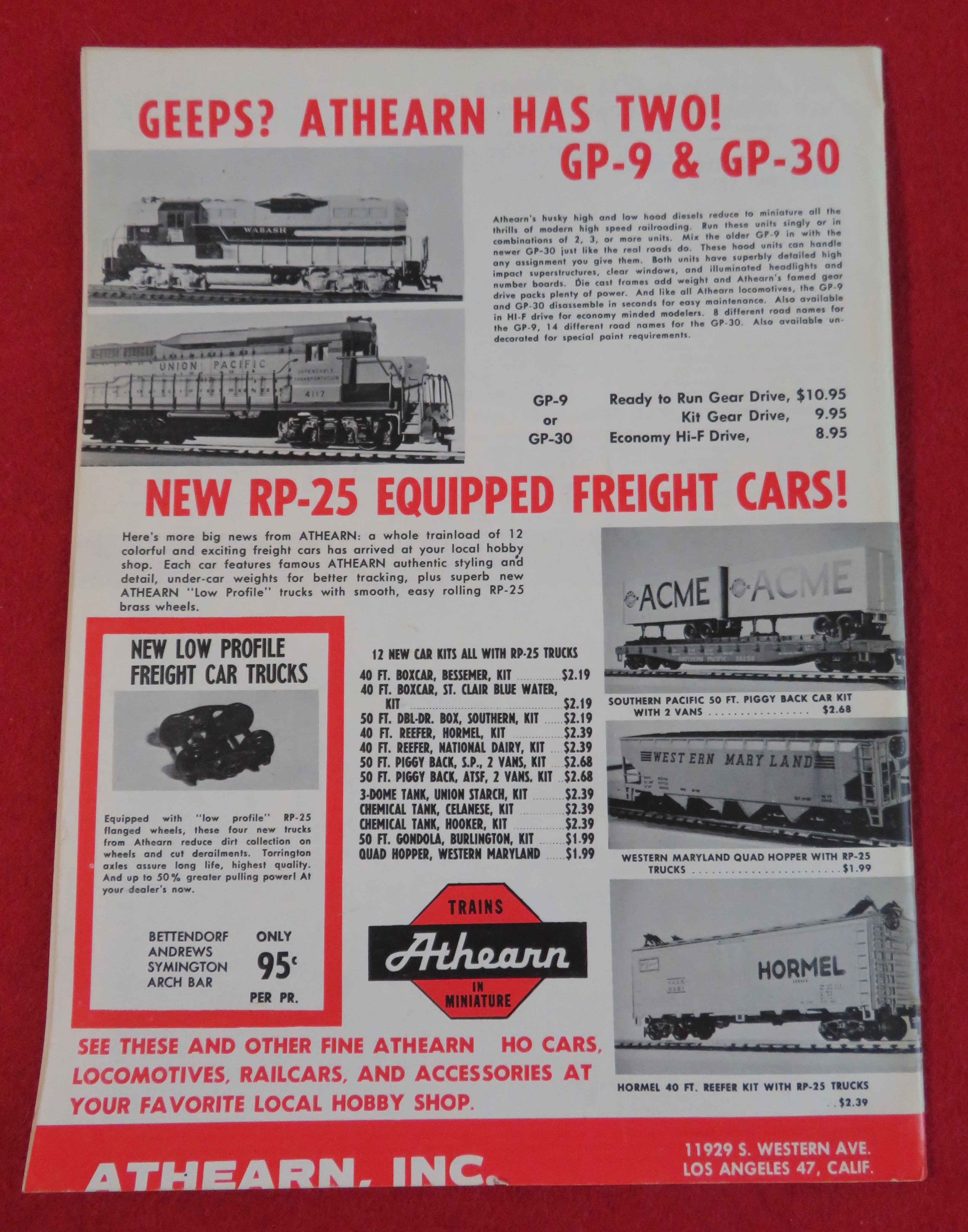 Railroad Model Craftsman Magazine October 1963