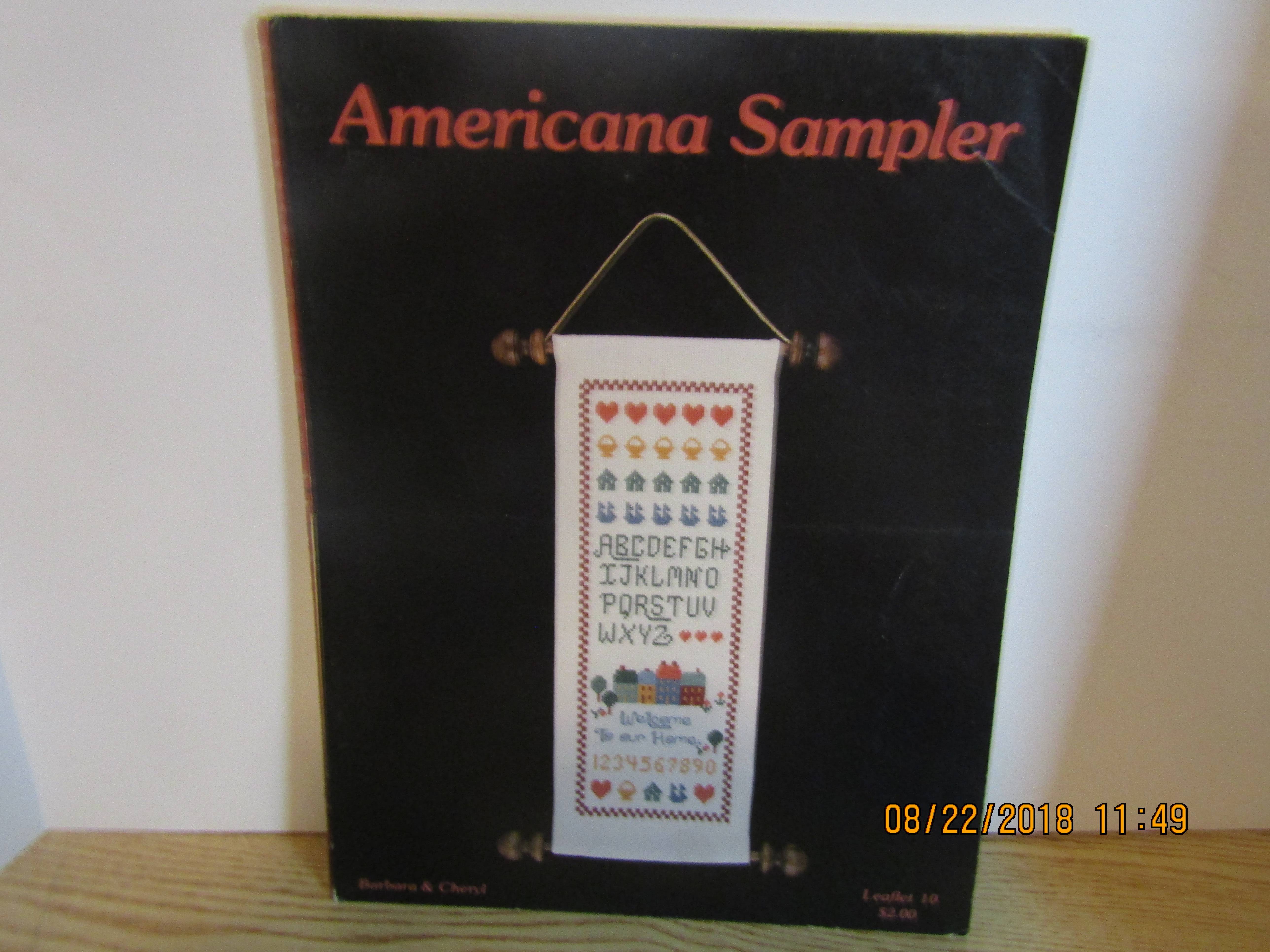 Booklet Barbara & Cheryl Present Americana Sampler #10