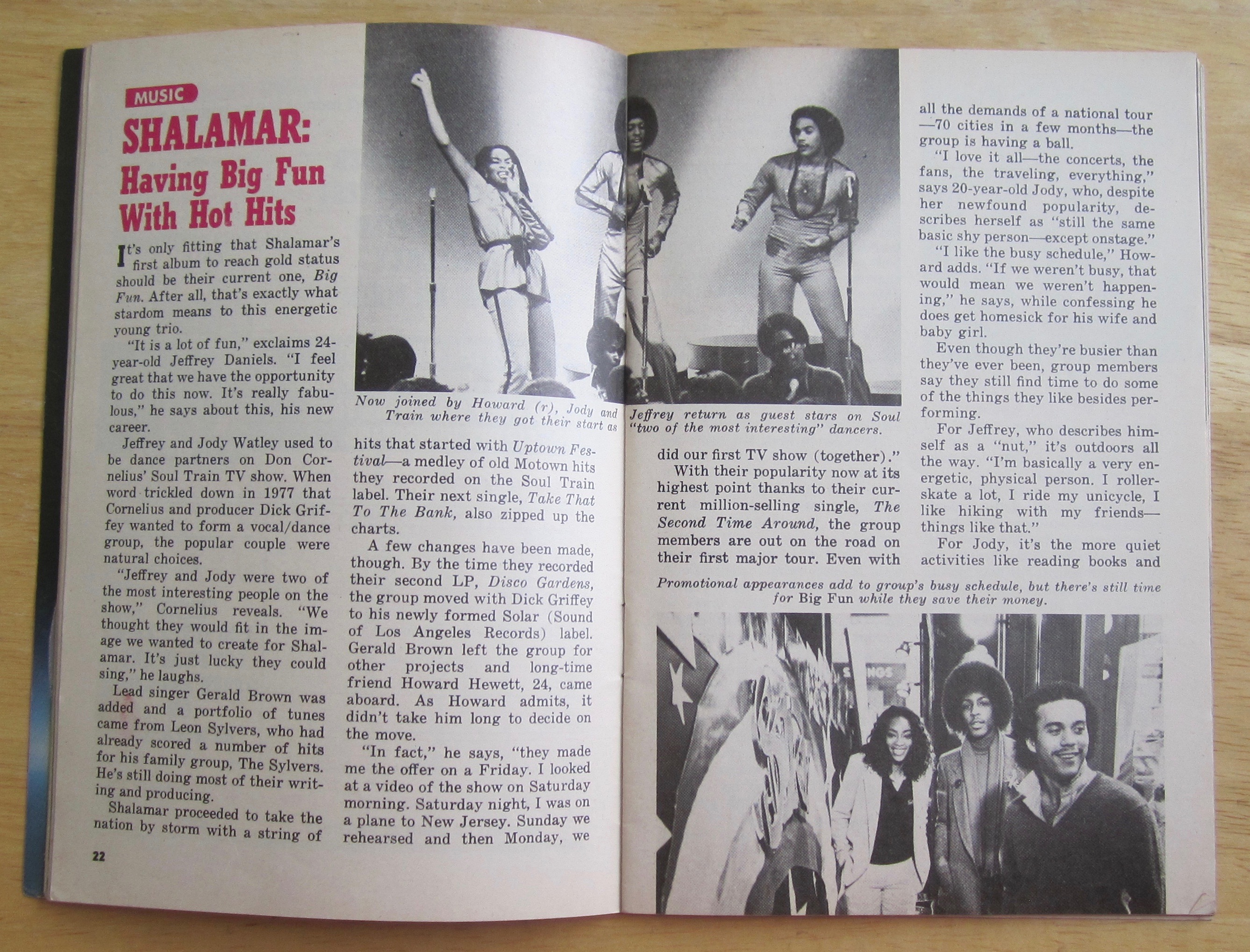Jet Magazine May 1, 1980 Shalamar: Having Big Fun