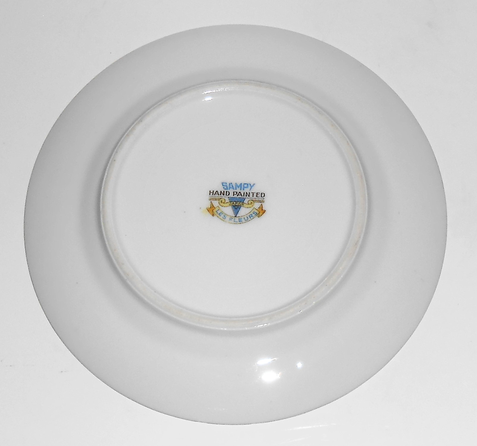 Sampy Fine China Japan Les Fleurs Bread Plate