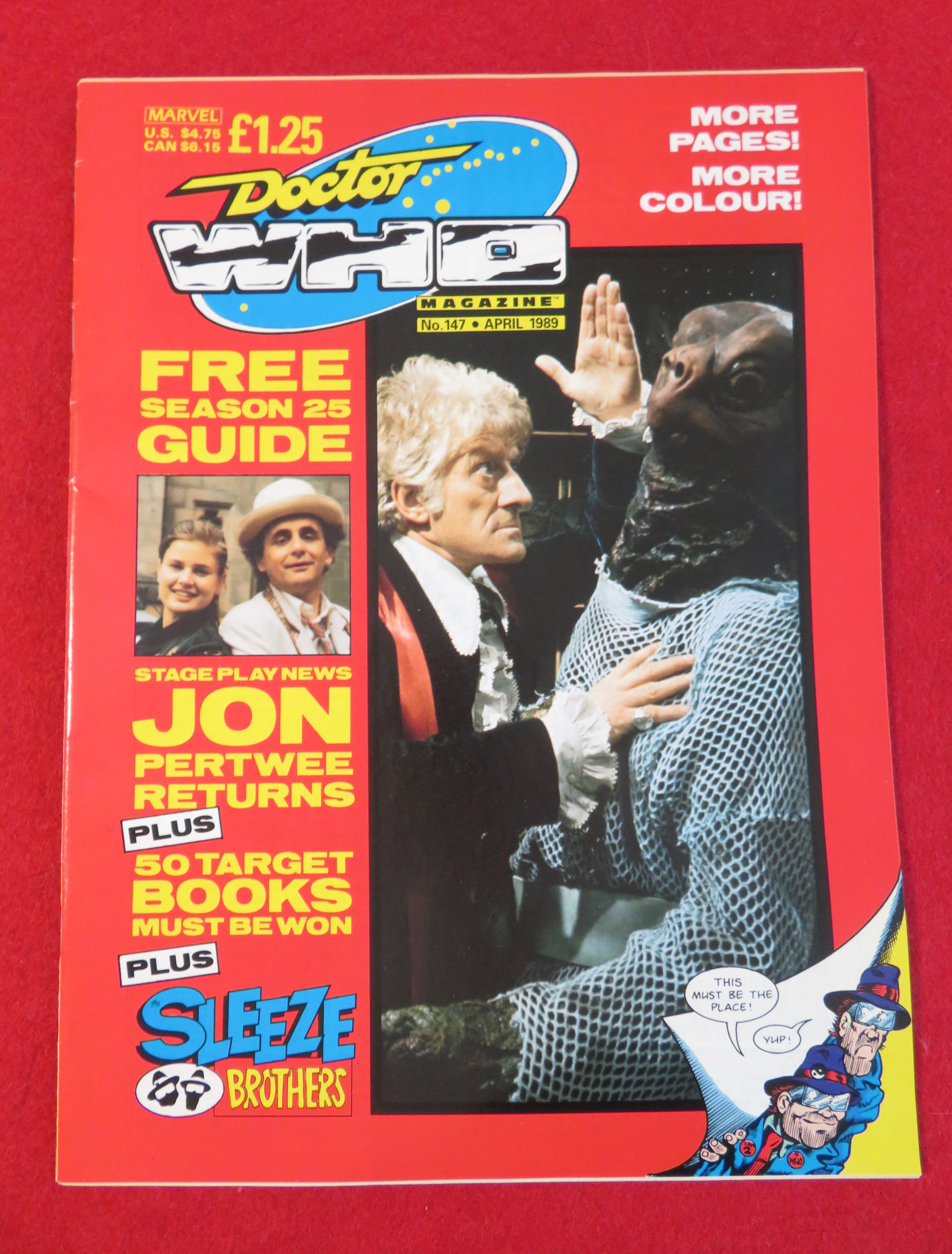 Doctor (Dr) Who Magazine April 1989