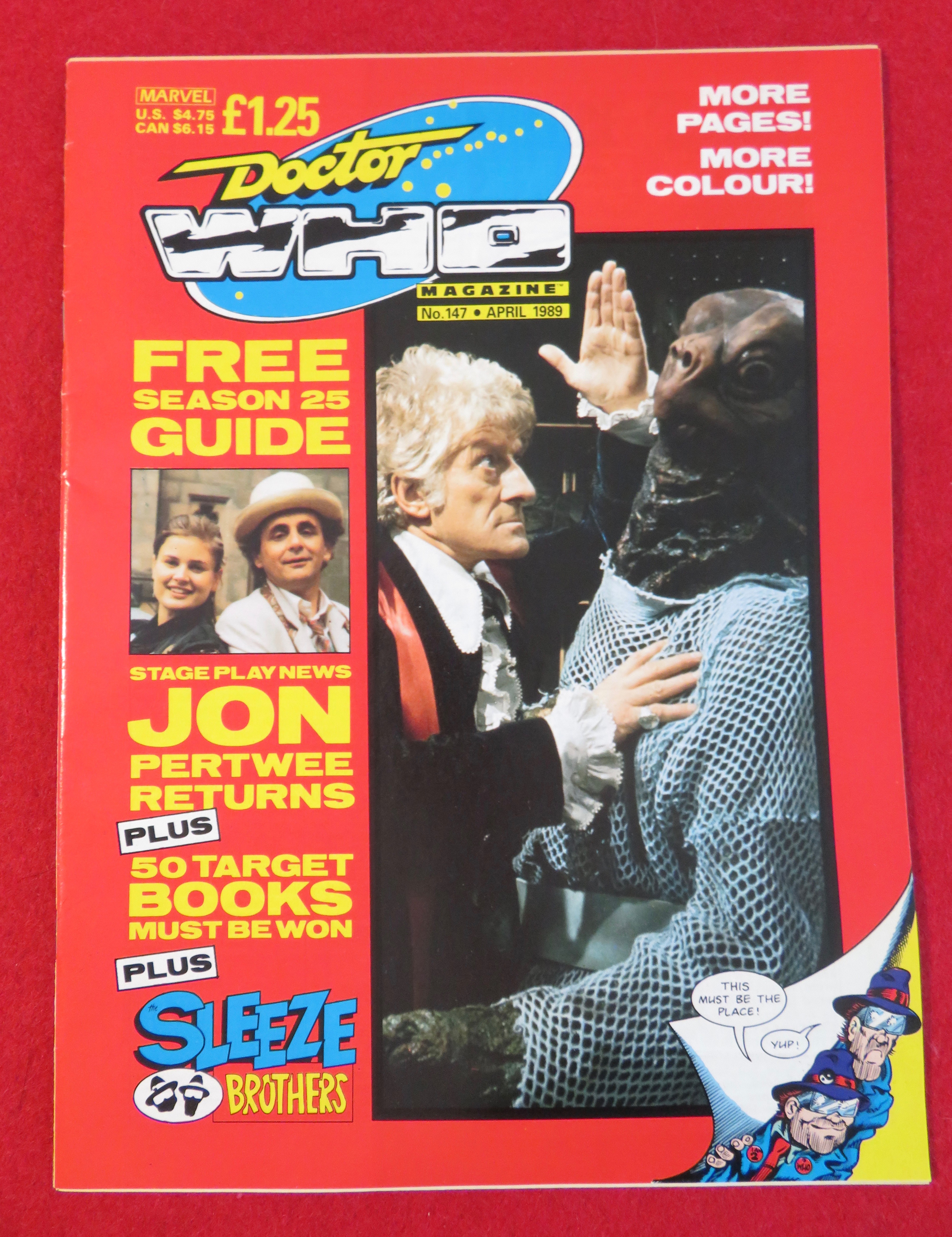 Doctor (Dr) Who Magazine April 1989