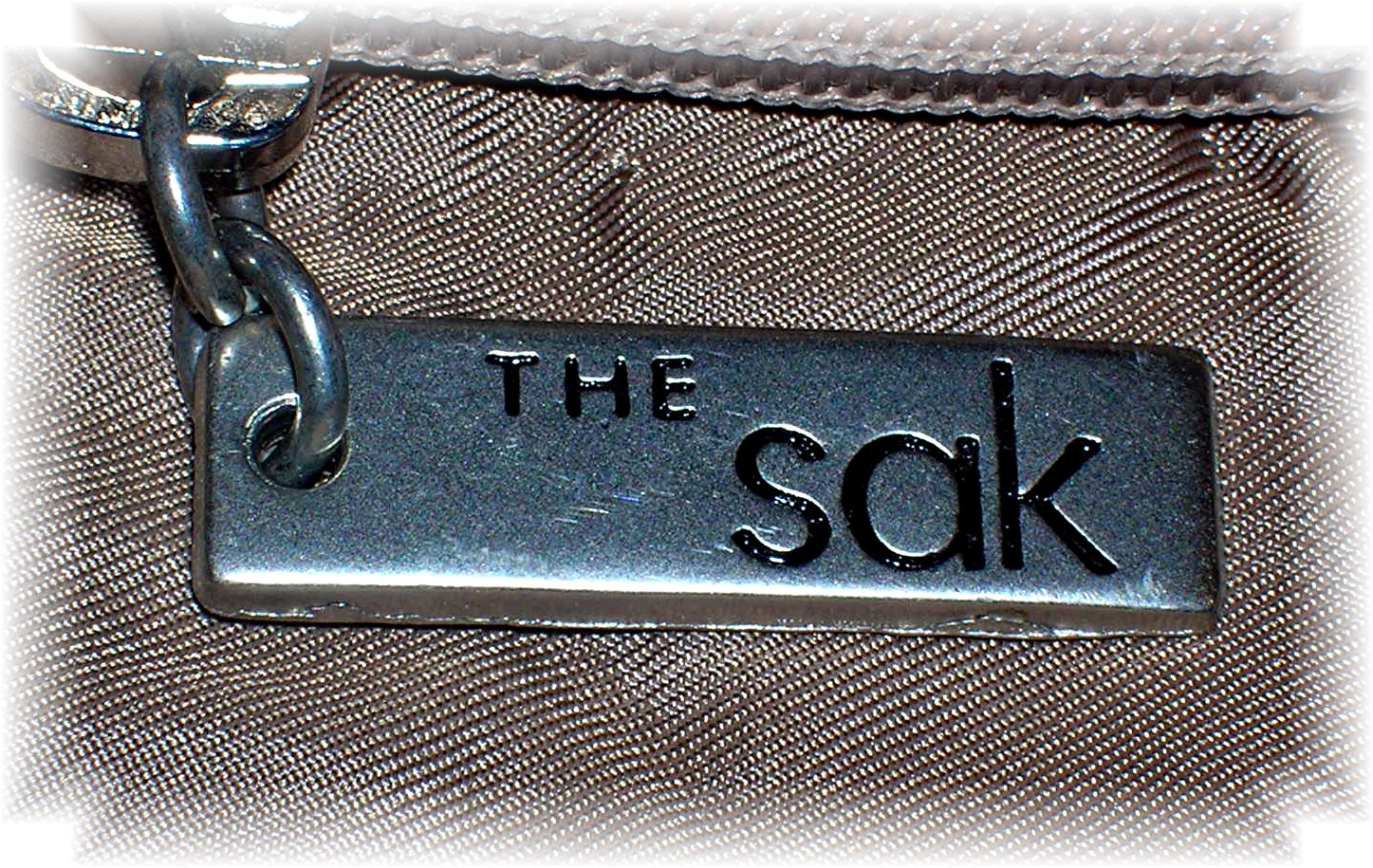 Small Taupe SAK Cord Bag