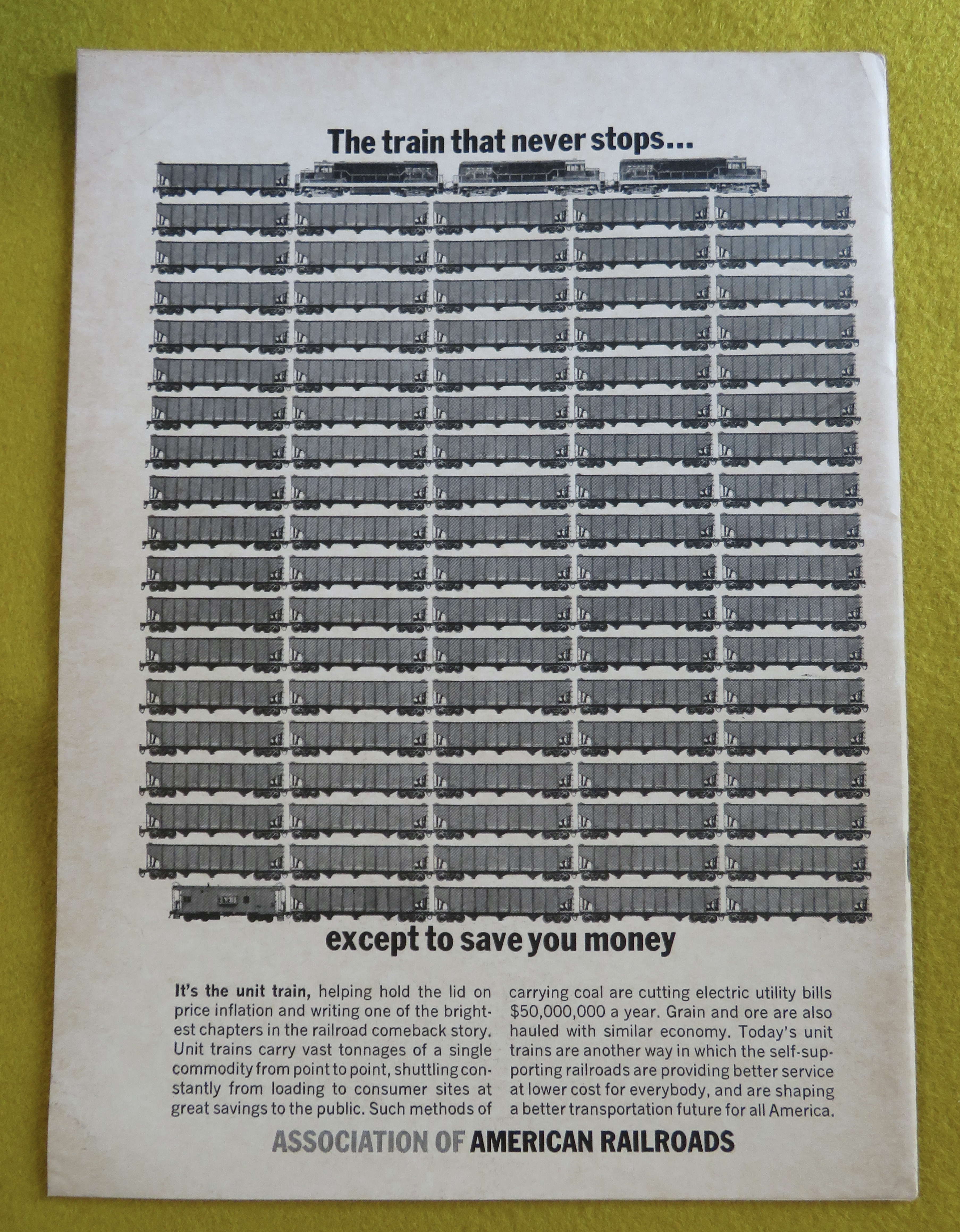 Trains Magazine September 1965