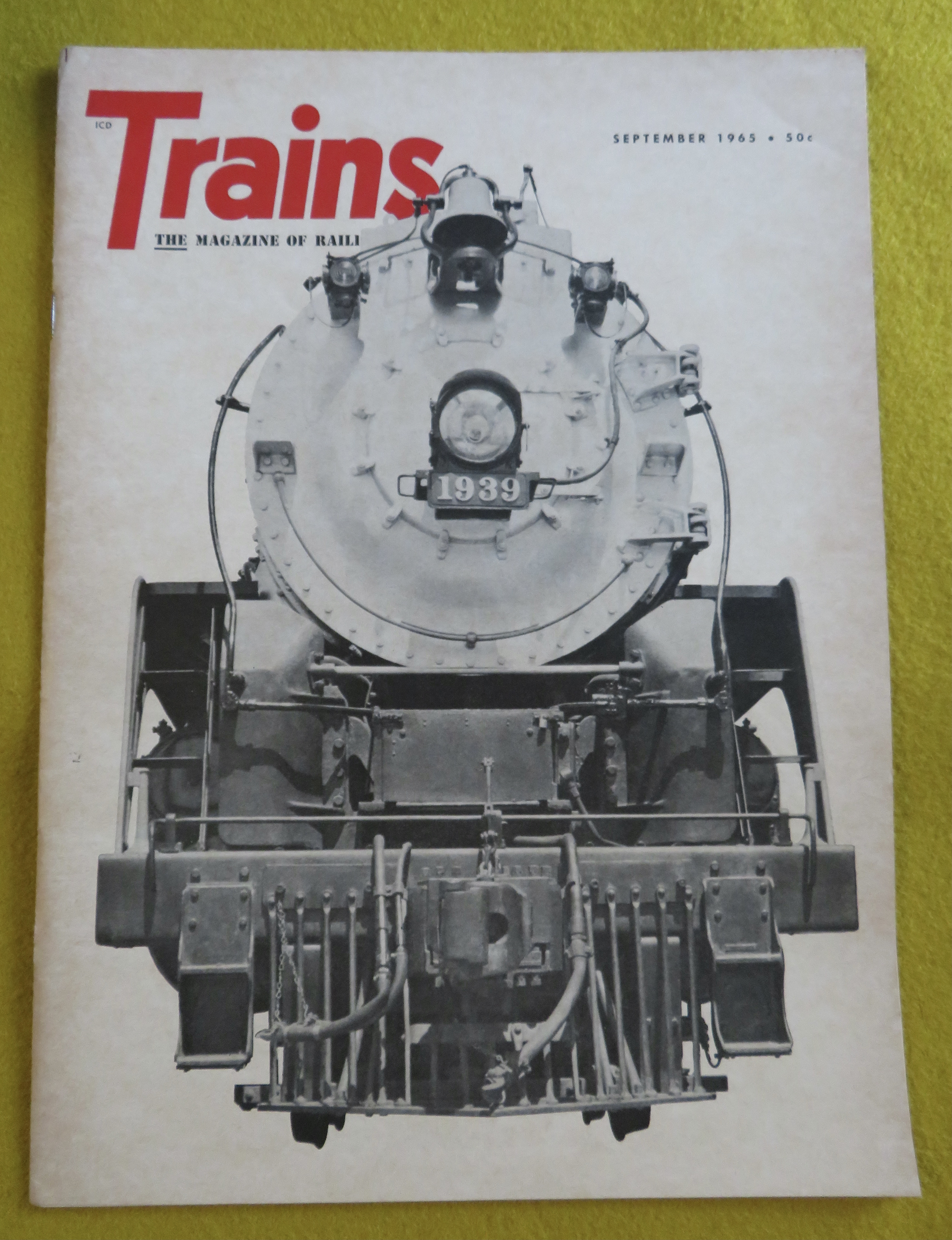 Trains Magazine September 1965