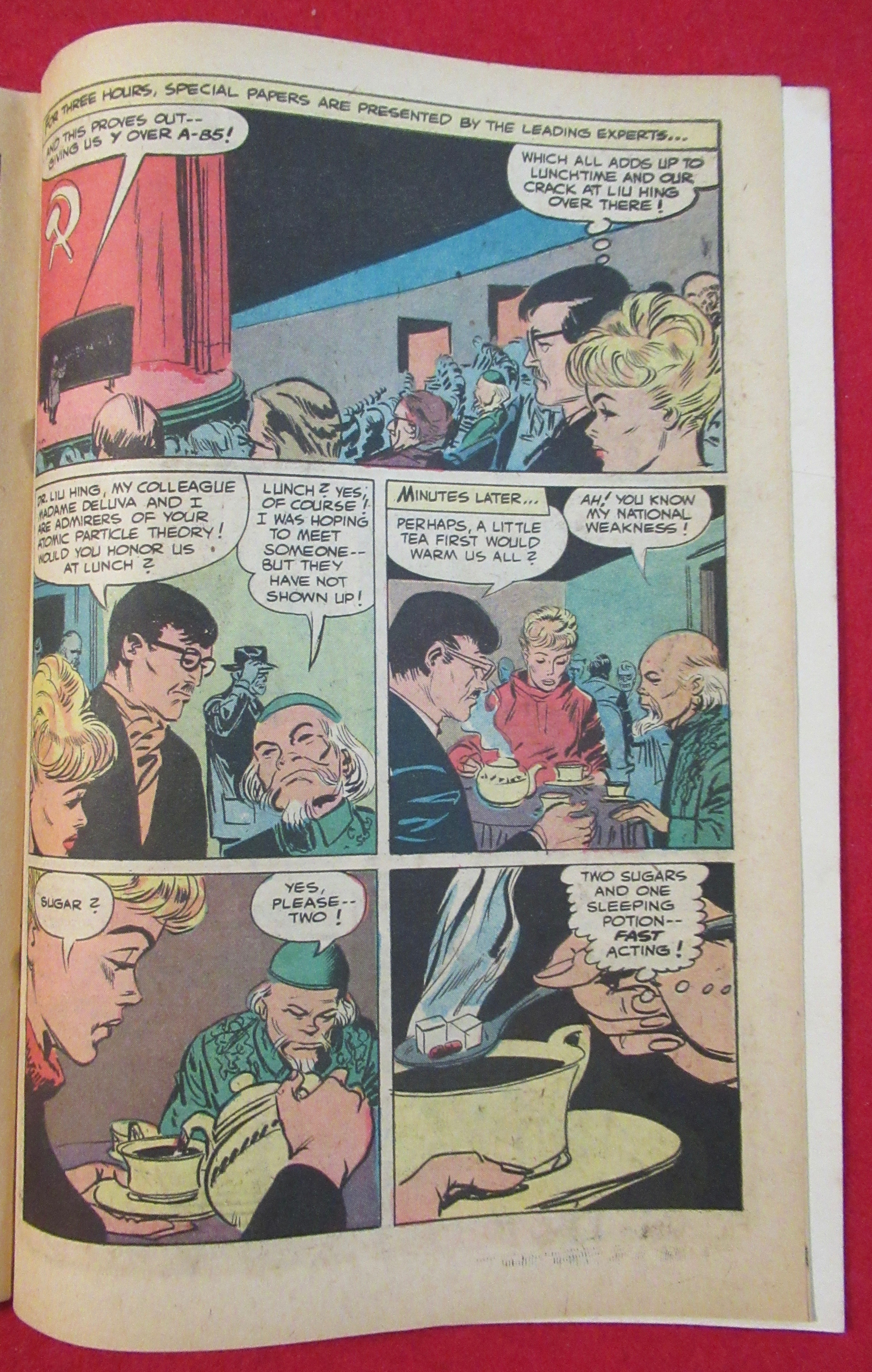Mission Impossible Comic October 1969 Target In The Sea