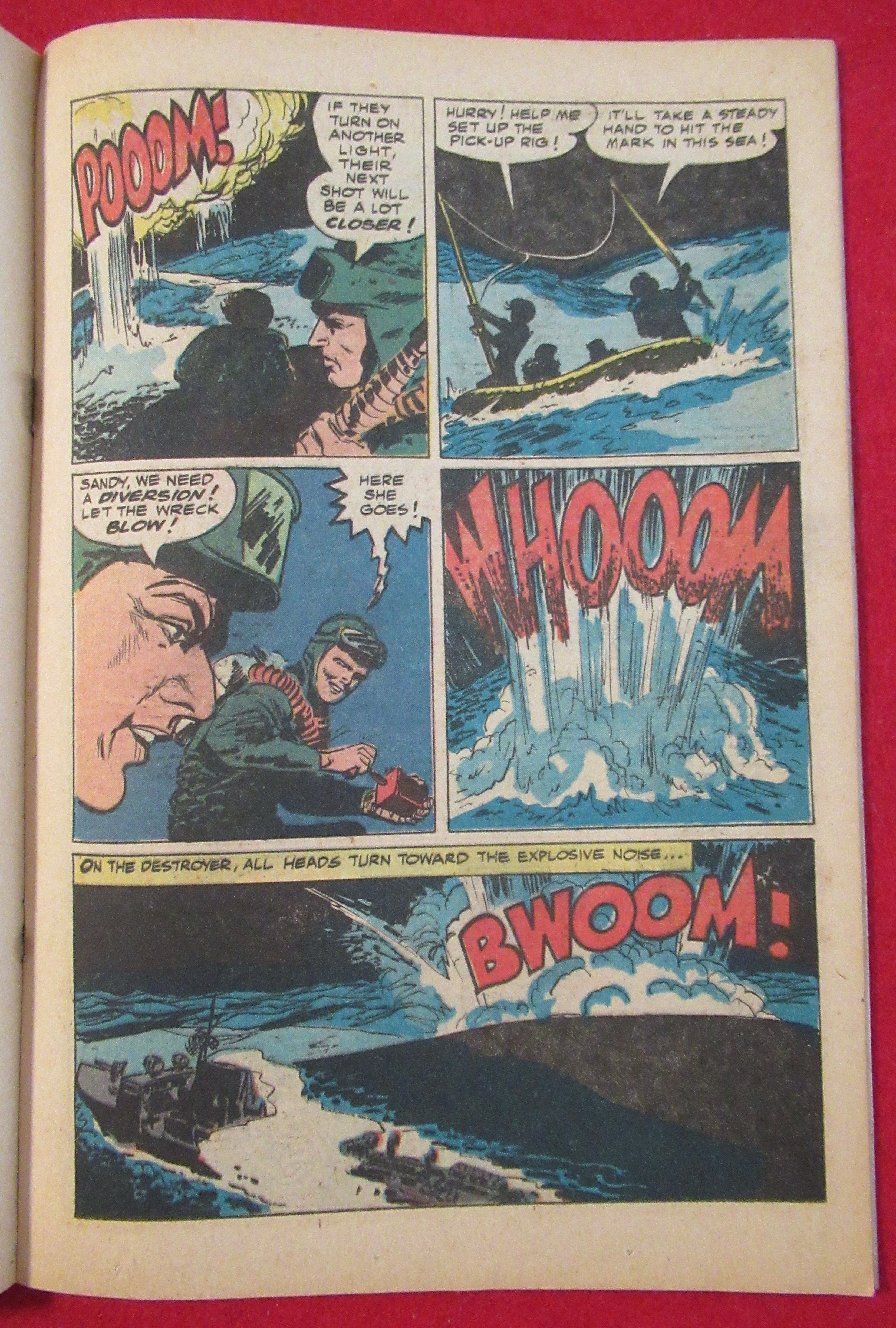 Mission Impossible Comic October 1969 Target In The Sea