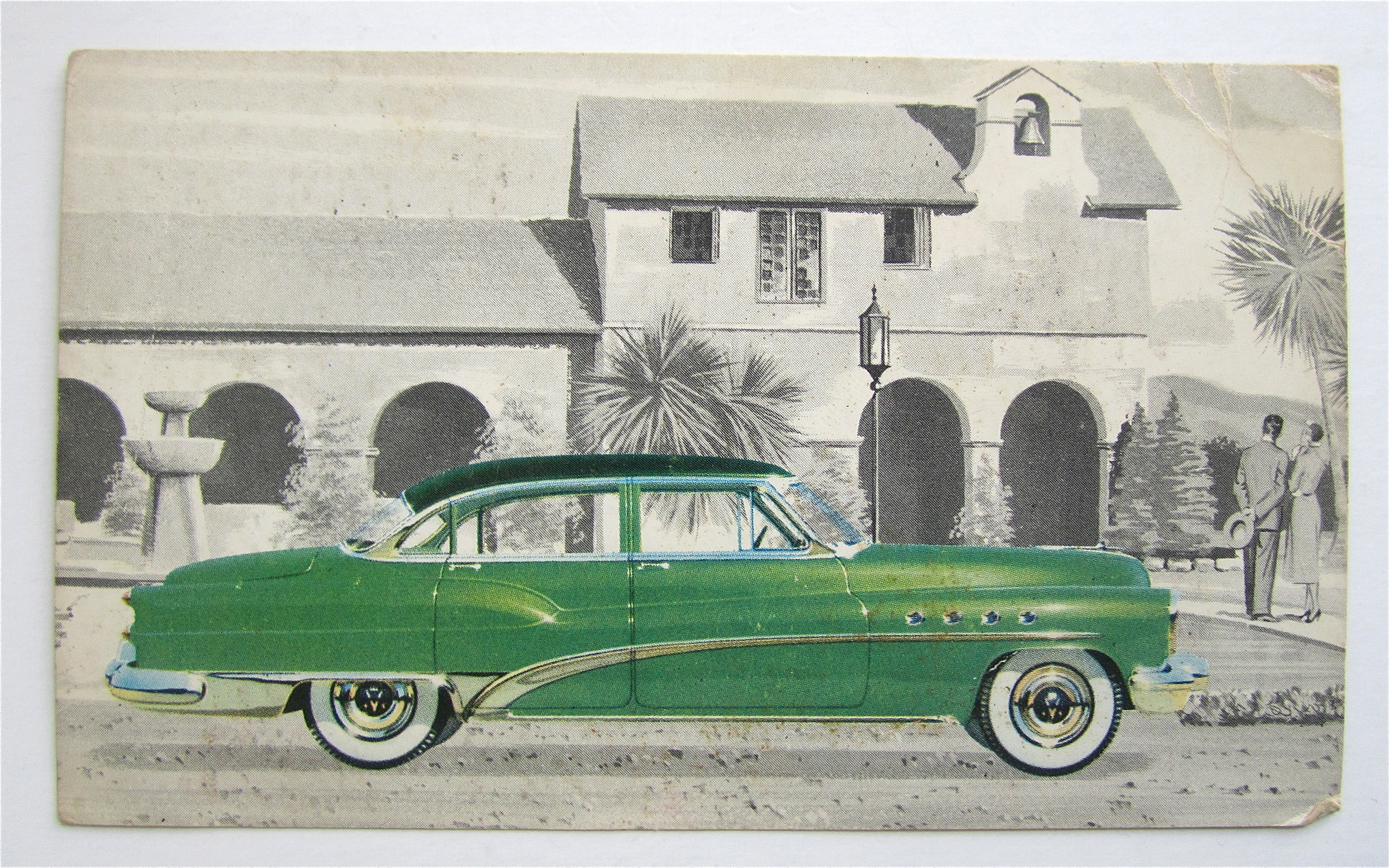 Buick Roadmaster Riviera Sedan Postcard