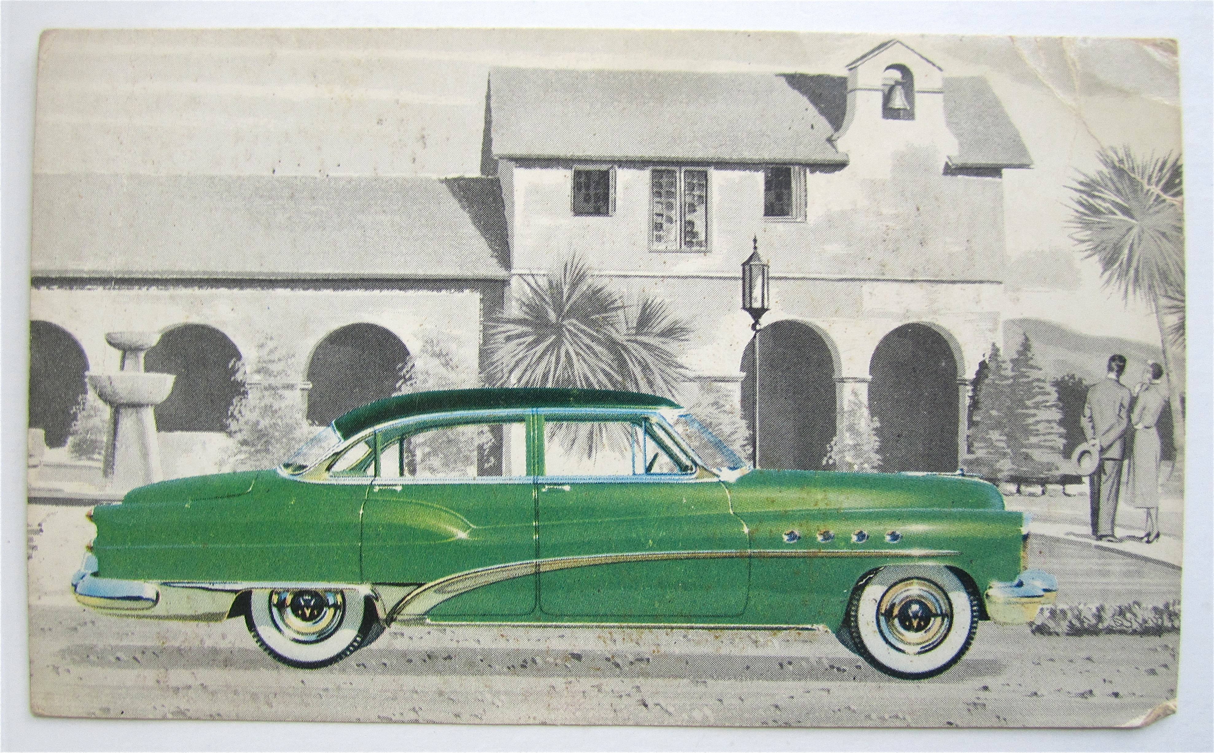 Buick Roadmaster Riviera Sedan Postcard