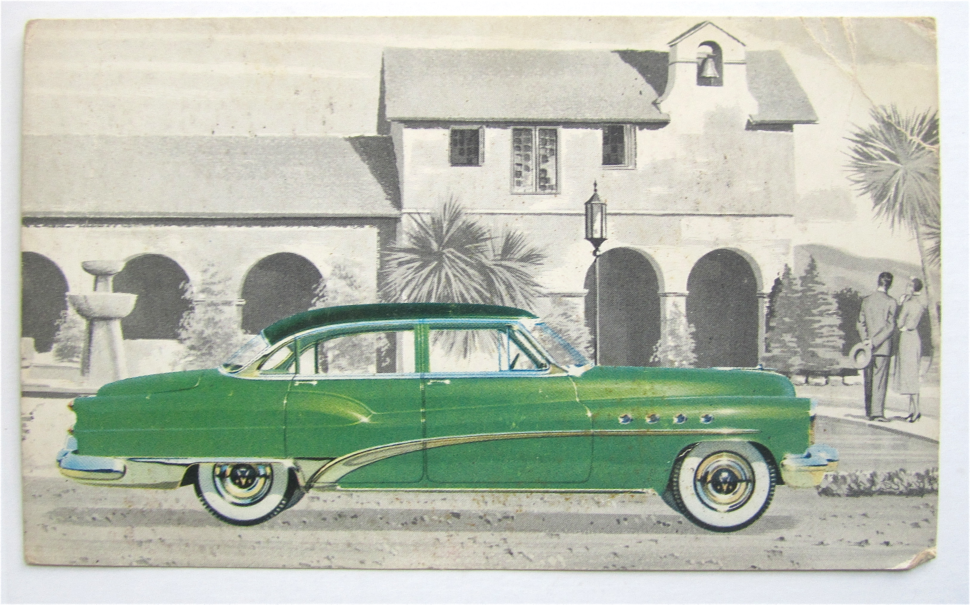 Buick Roadmaster Riviera Sedan Postcard