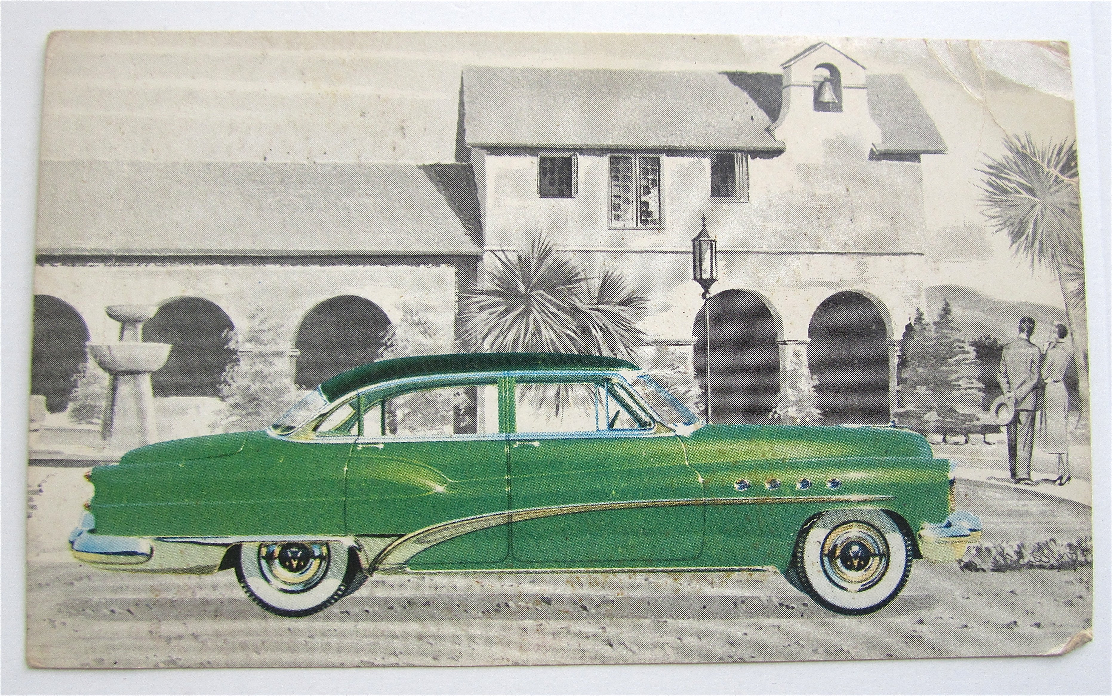 Buick Roadmaster Riviera Sedan Postcard