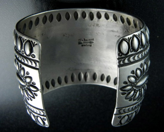 Darryl Becenti RIP Sterling Silver Bracelet 138 Grams