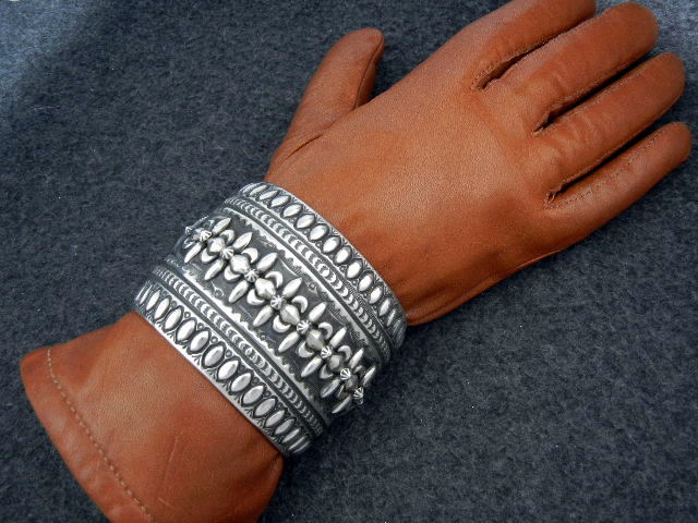 Darryl Becenti RIP Sterling Silver Bracelet 138 Grams