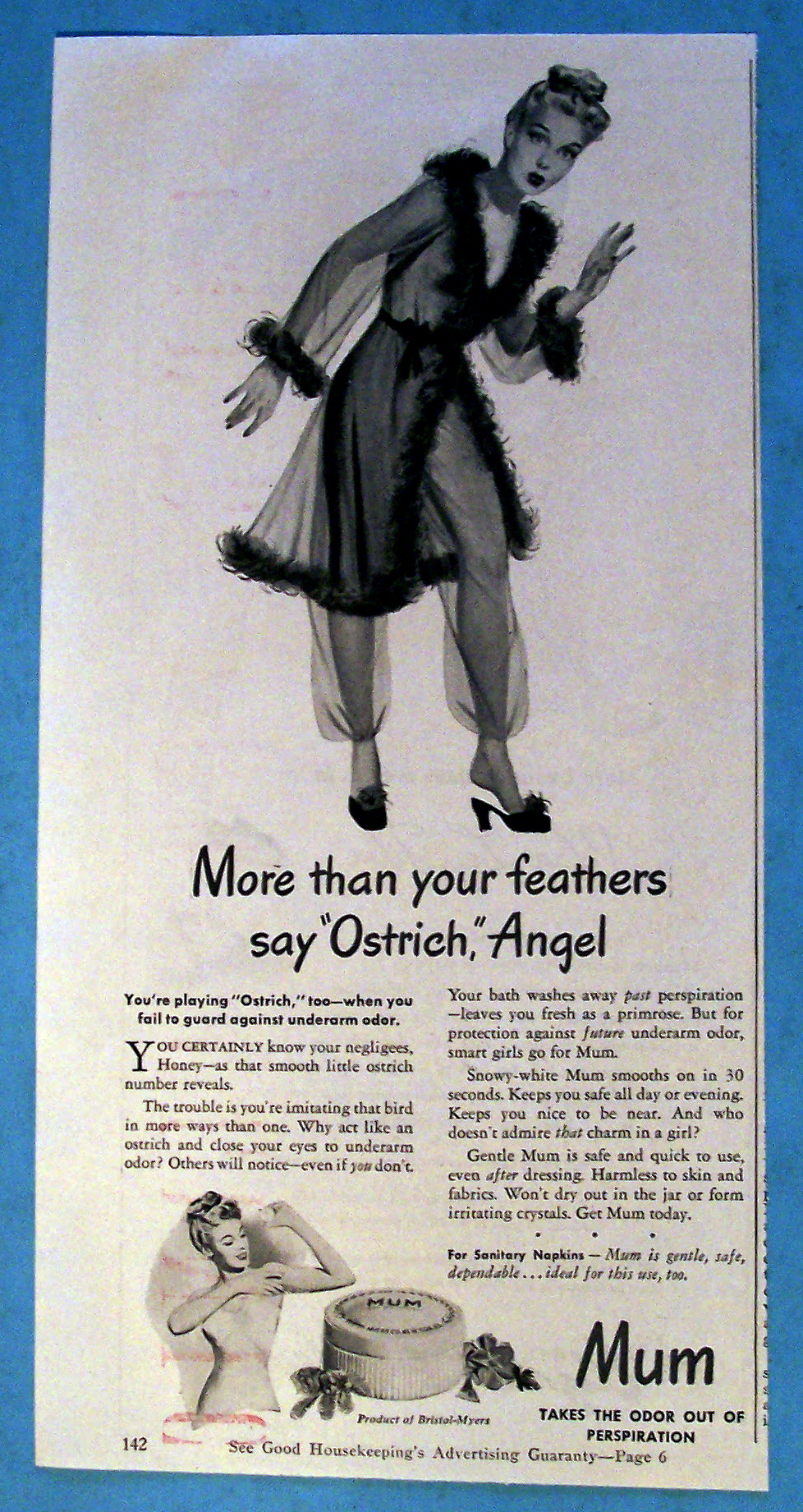 Vintage Ad: 1946 Mum