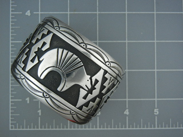 Tommy Singer Snr Sterling Silver Bear Bracelet 138 Gr