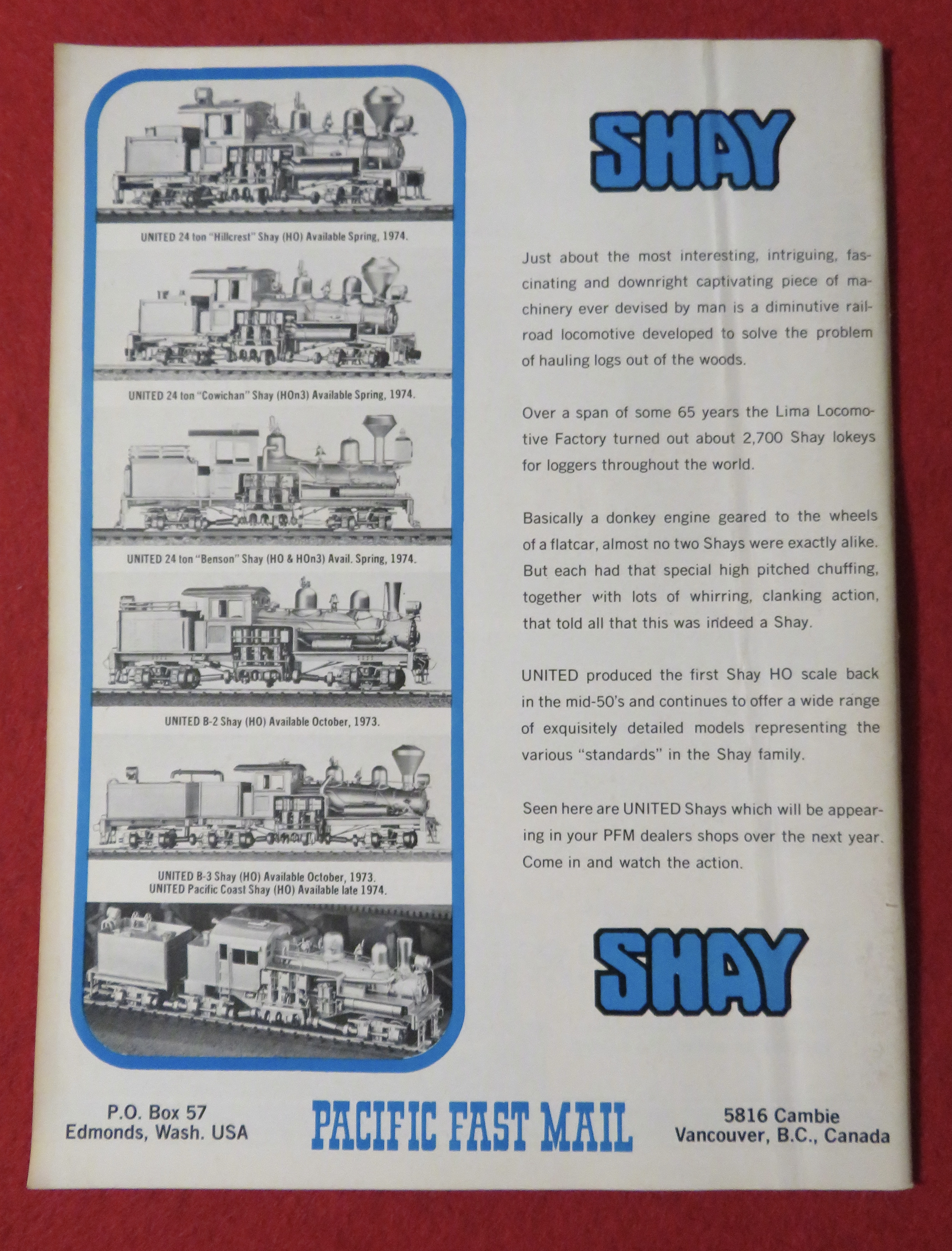 Railroad Model Craftsman Magazine November 1973
