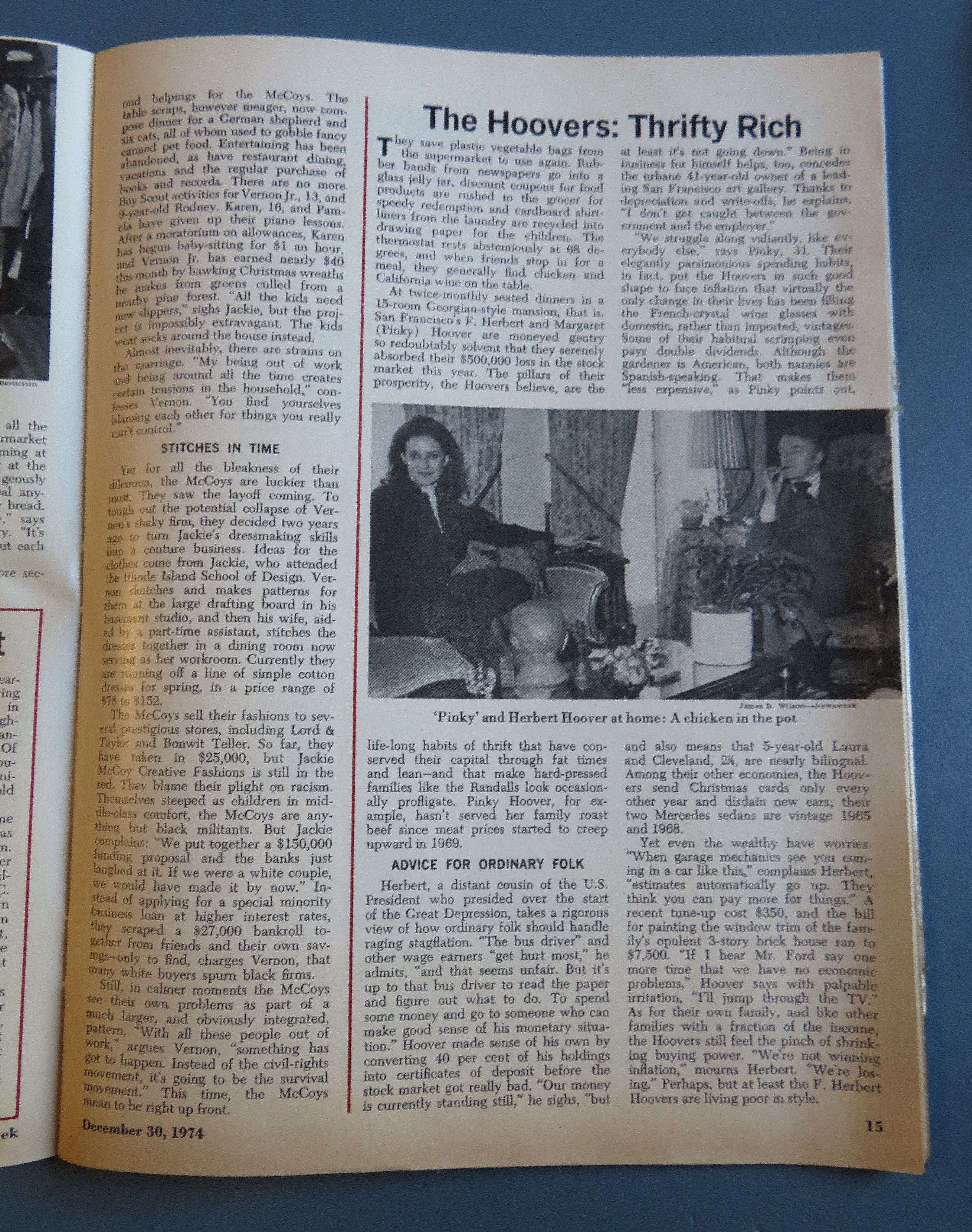 Newsweek Magazine December 30, 1974 Christmas 1974