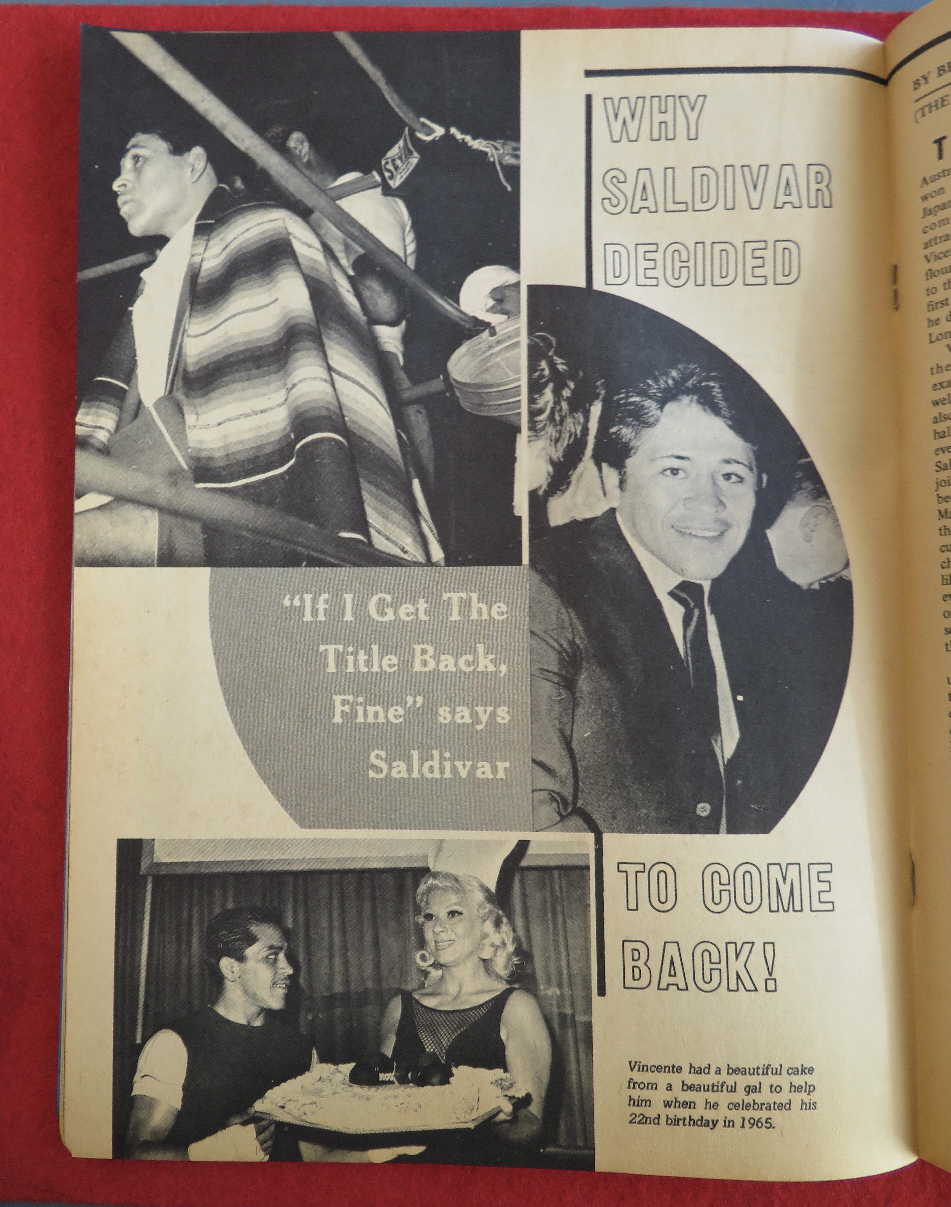 Boxing Illustrated Magazine December 1969 R Marciano