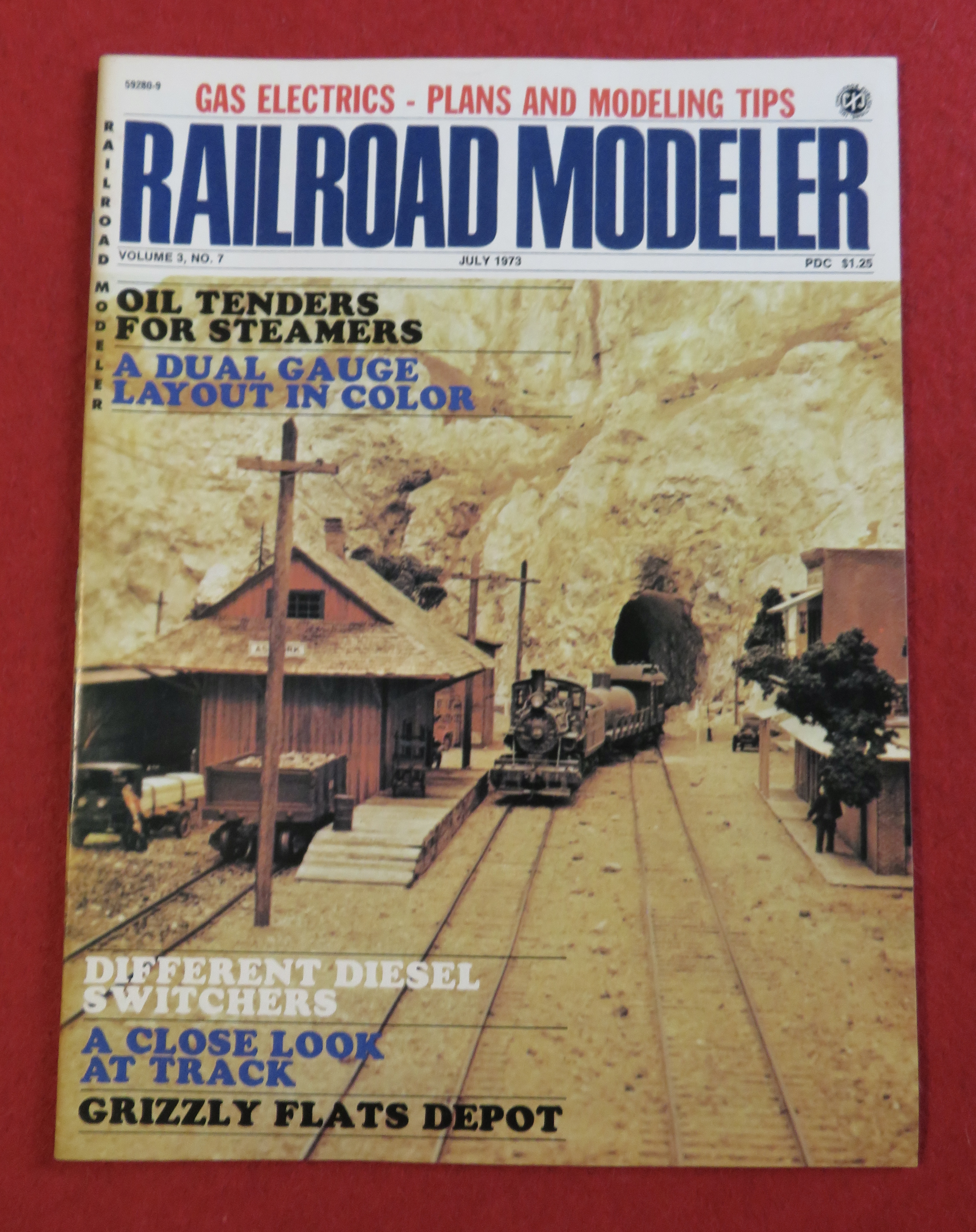 Railroad Modeler Magazine July 1973