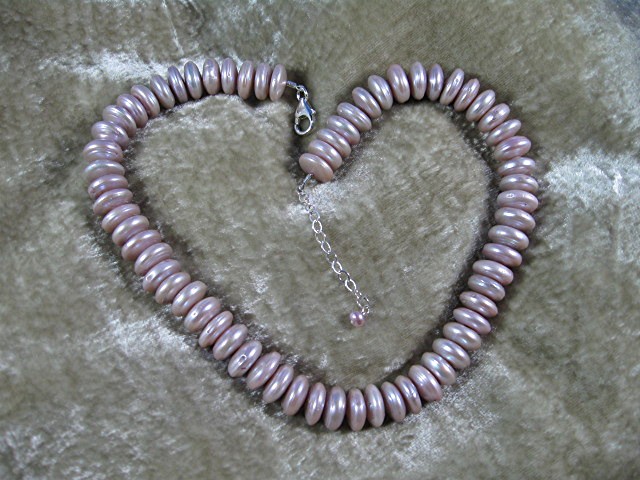 19 1/2 inches 1/2 inch Pearls