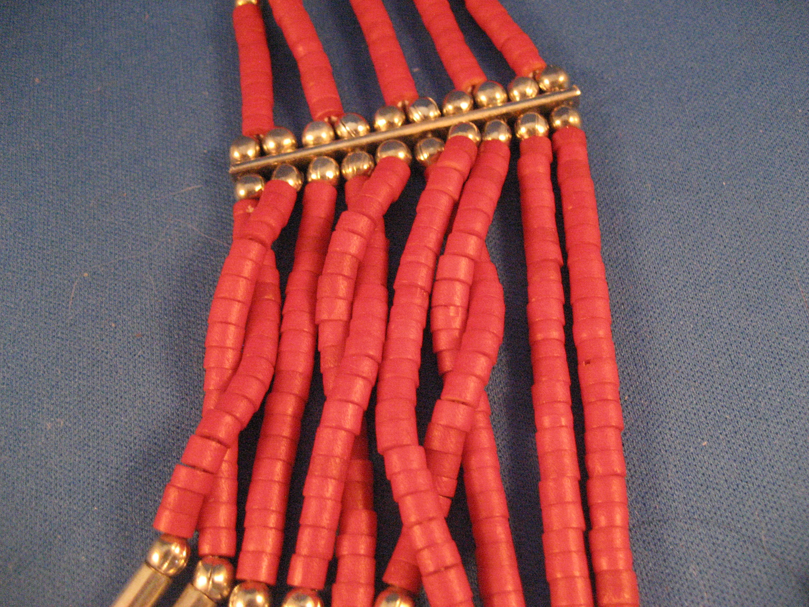 Camel Bone and Silver Necklace