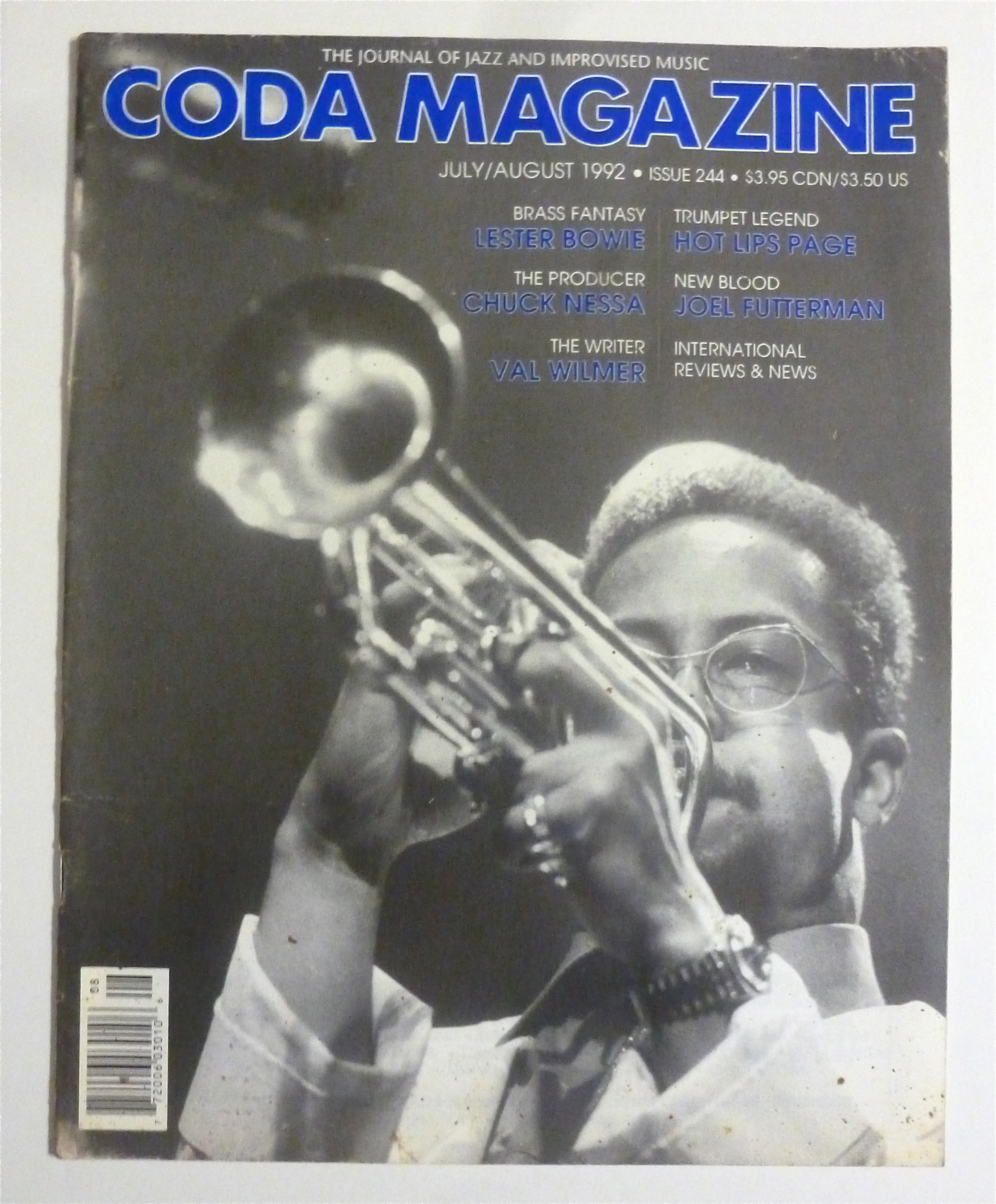 Coda Magazine July/August, 1992 Lester Bowie
