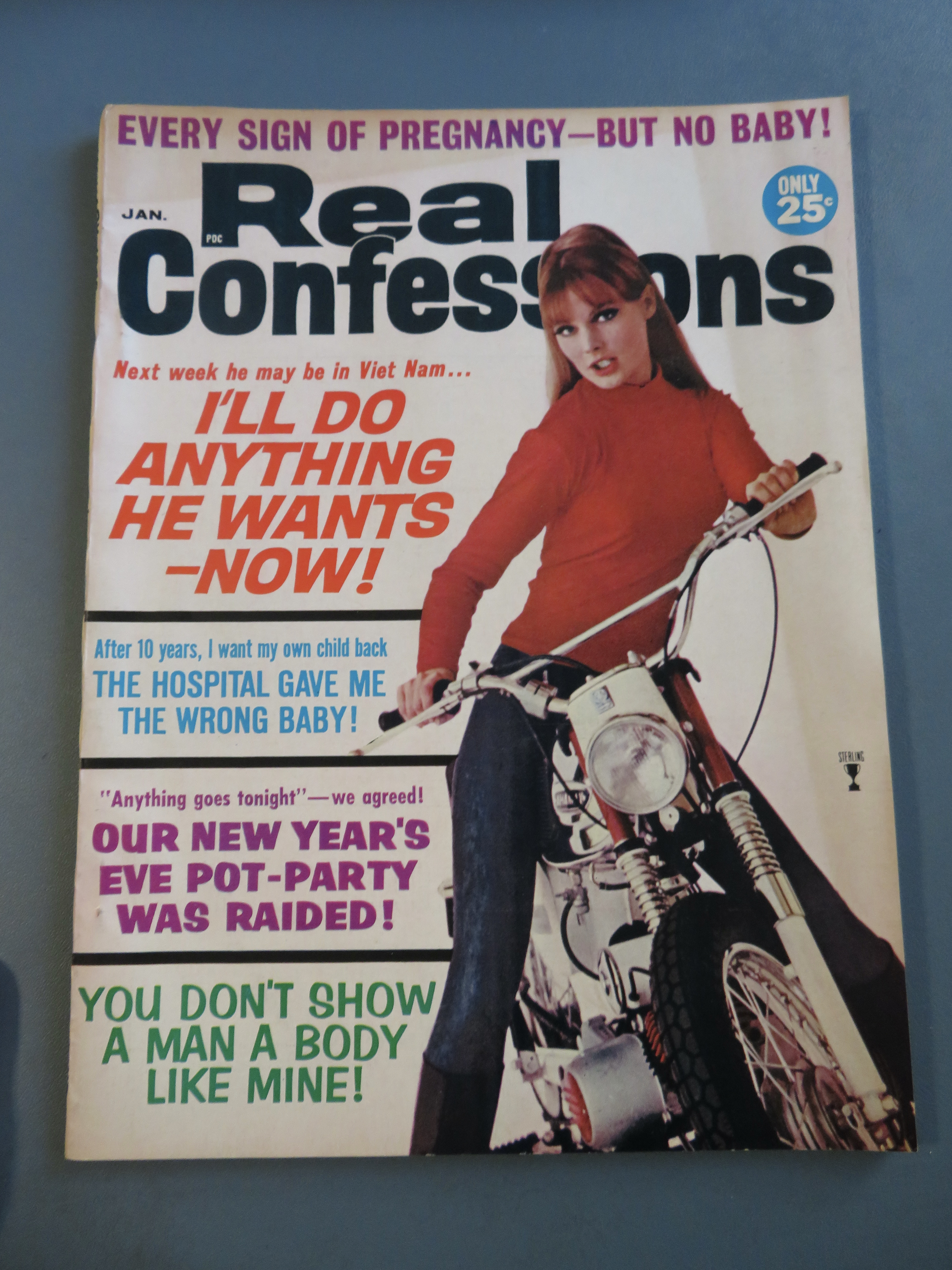 Real Confessions Magazine January 1966