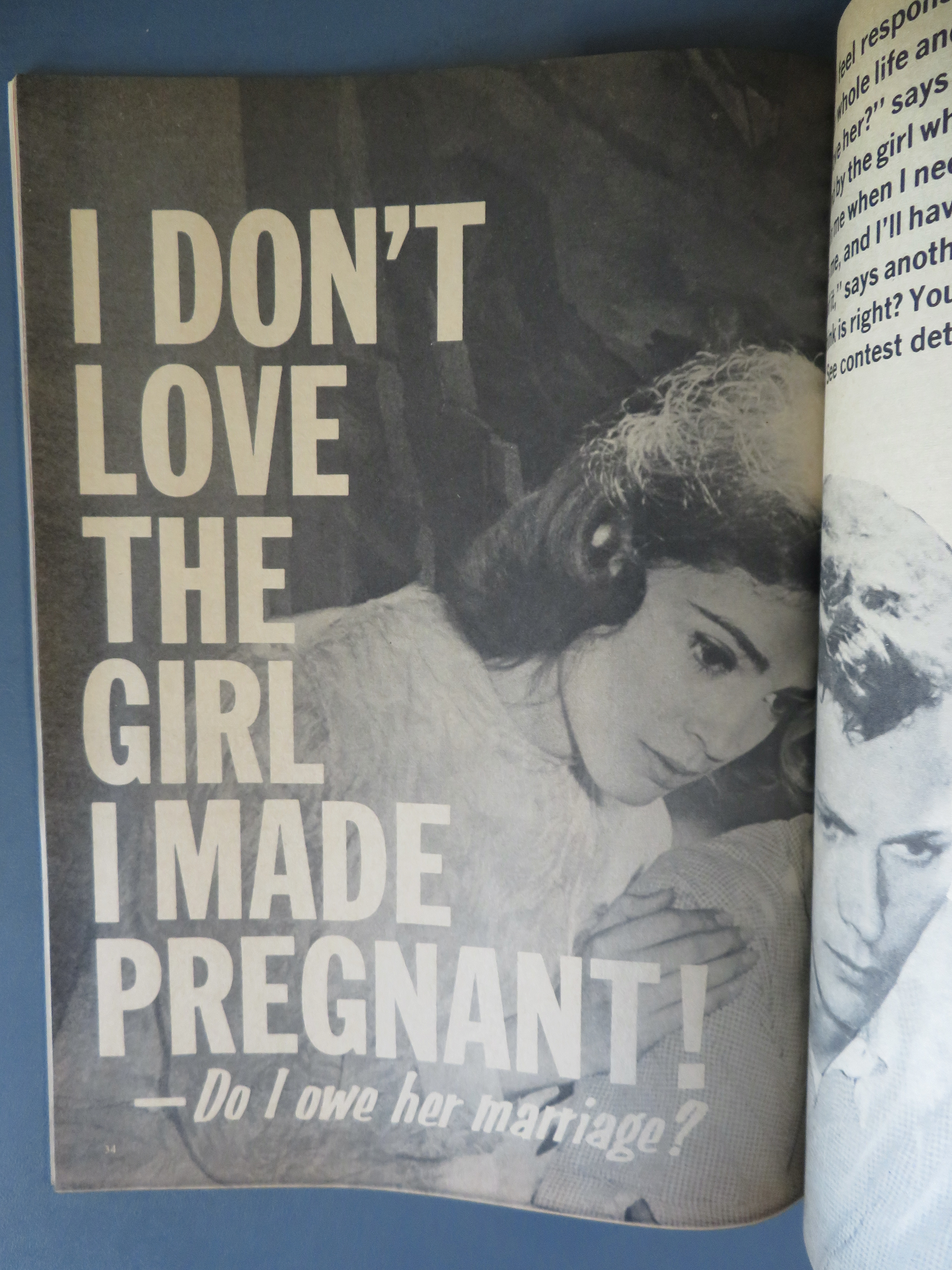 Real Confessions Magazine January 1966