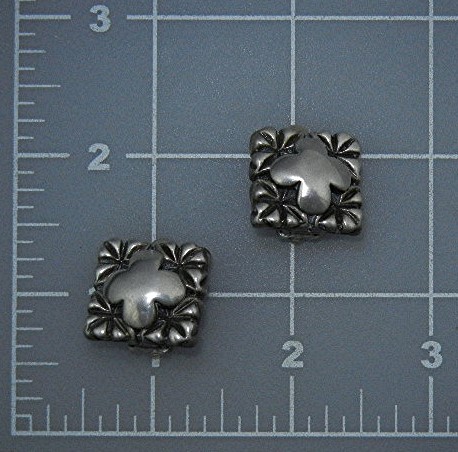 Sterling Silver Cross Clip Earrings Designer Carol Henr