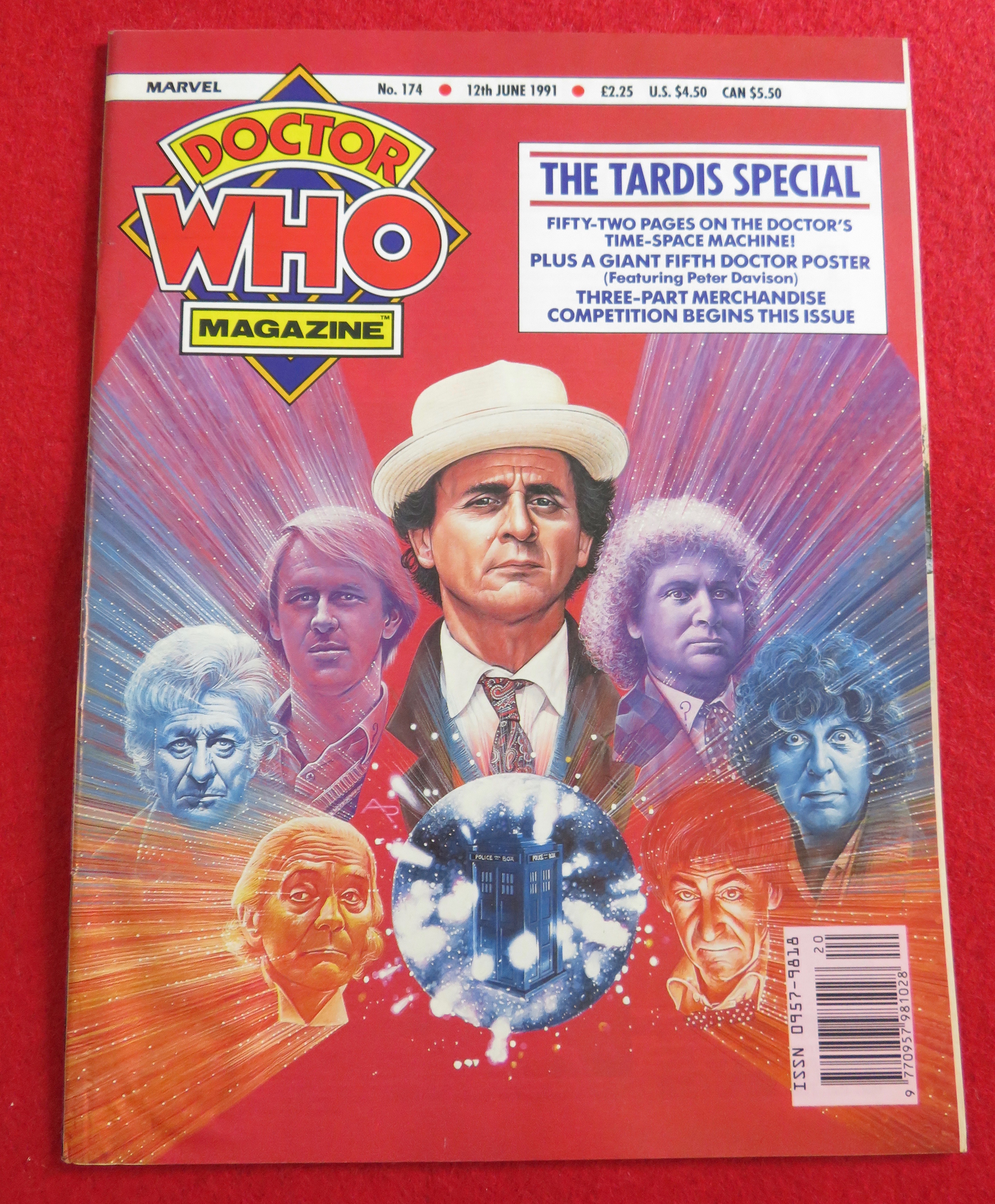 Doctor (Dr) Who Magazine June 12, 1991
