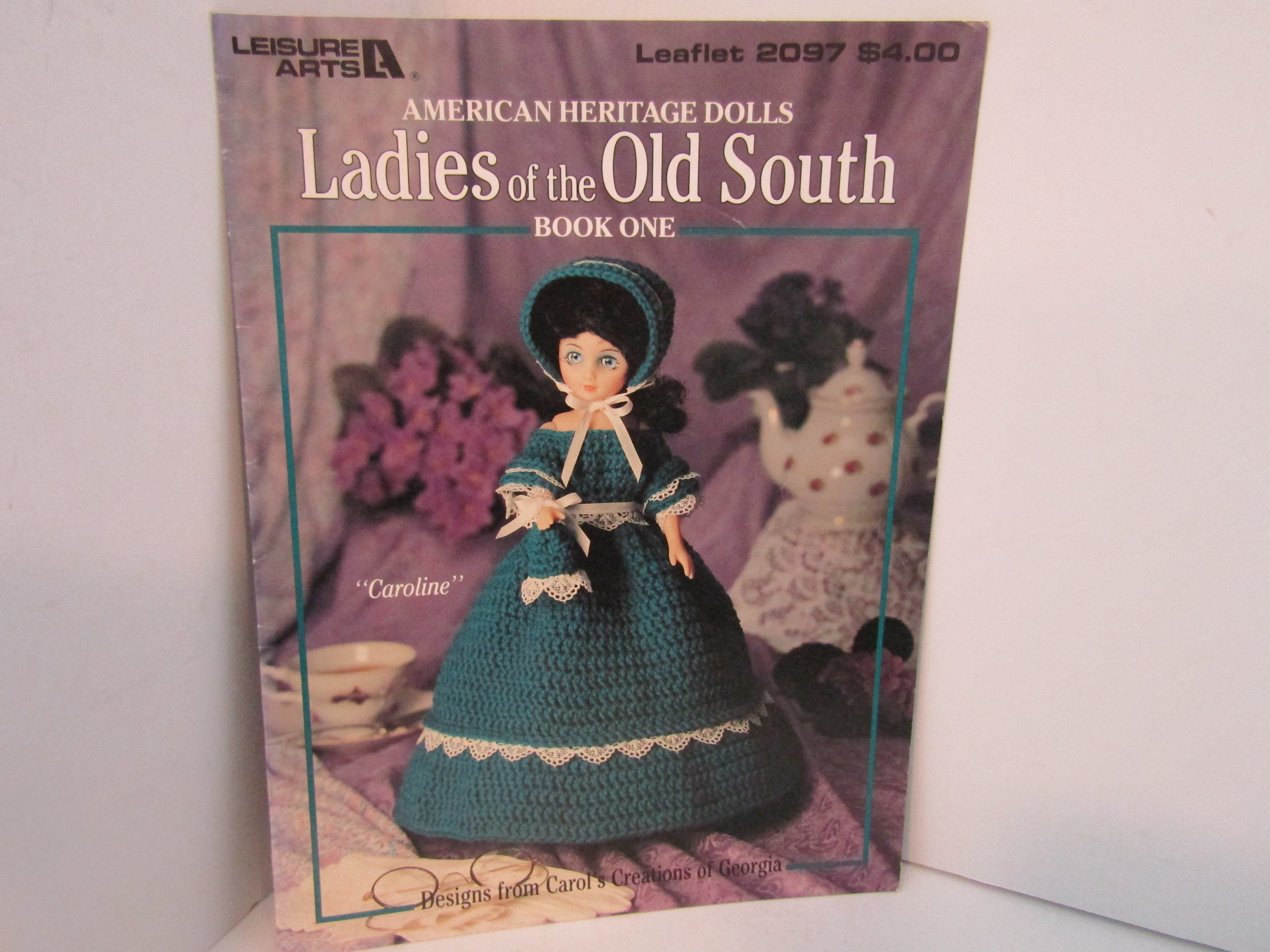 Leisure Arts Crochet Ladies Of The Old South  #2097