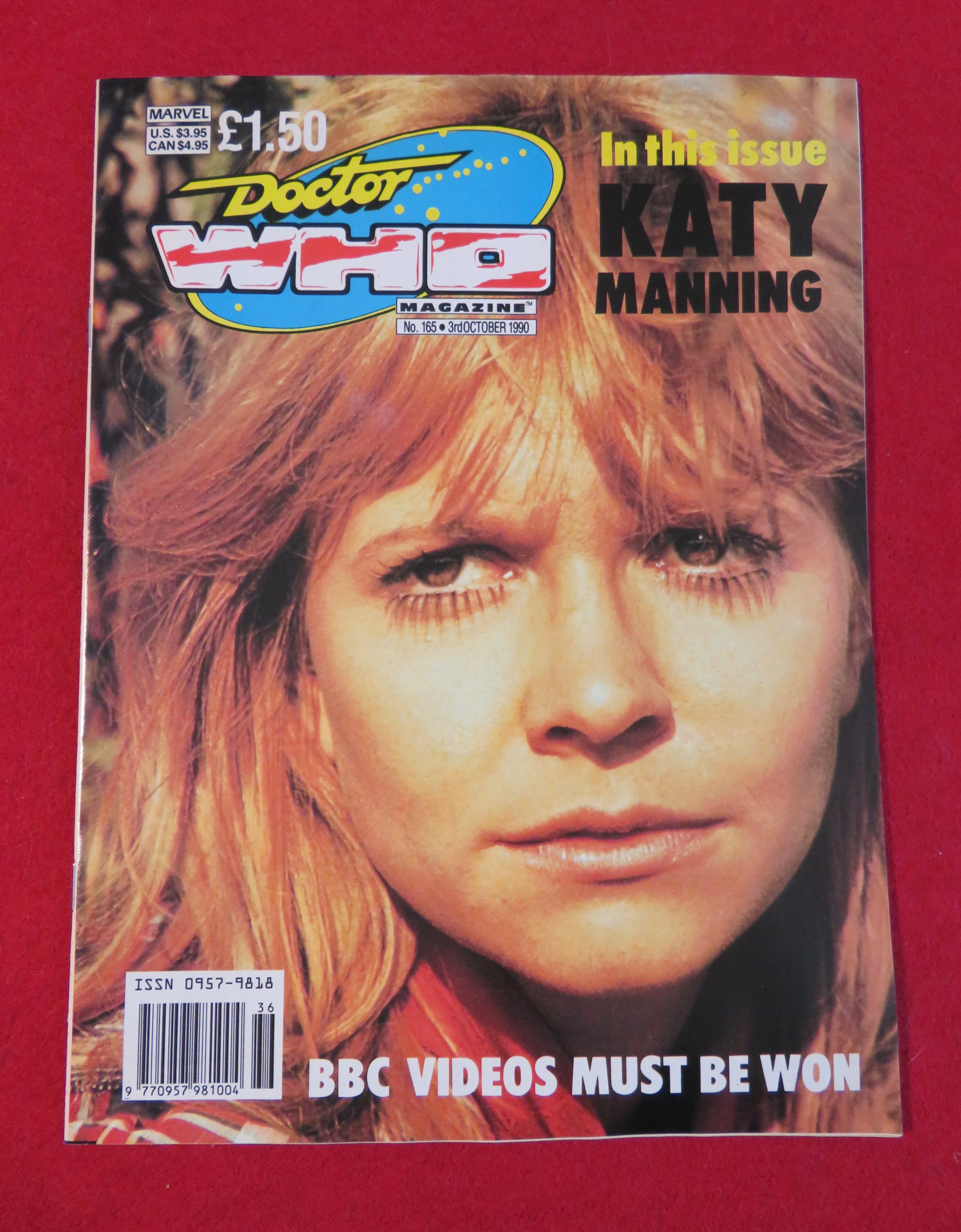Doctor (Dr) Who Magazine October 3, 1990