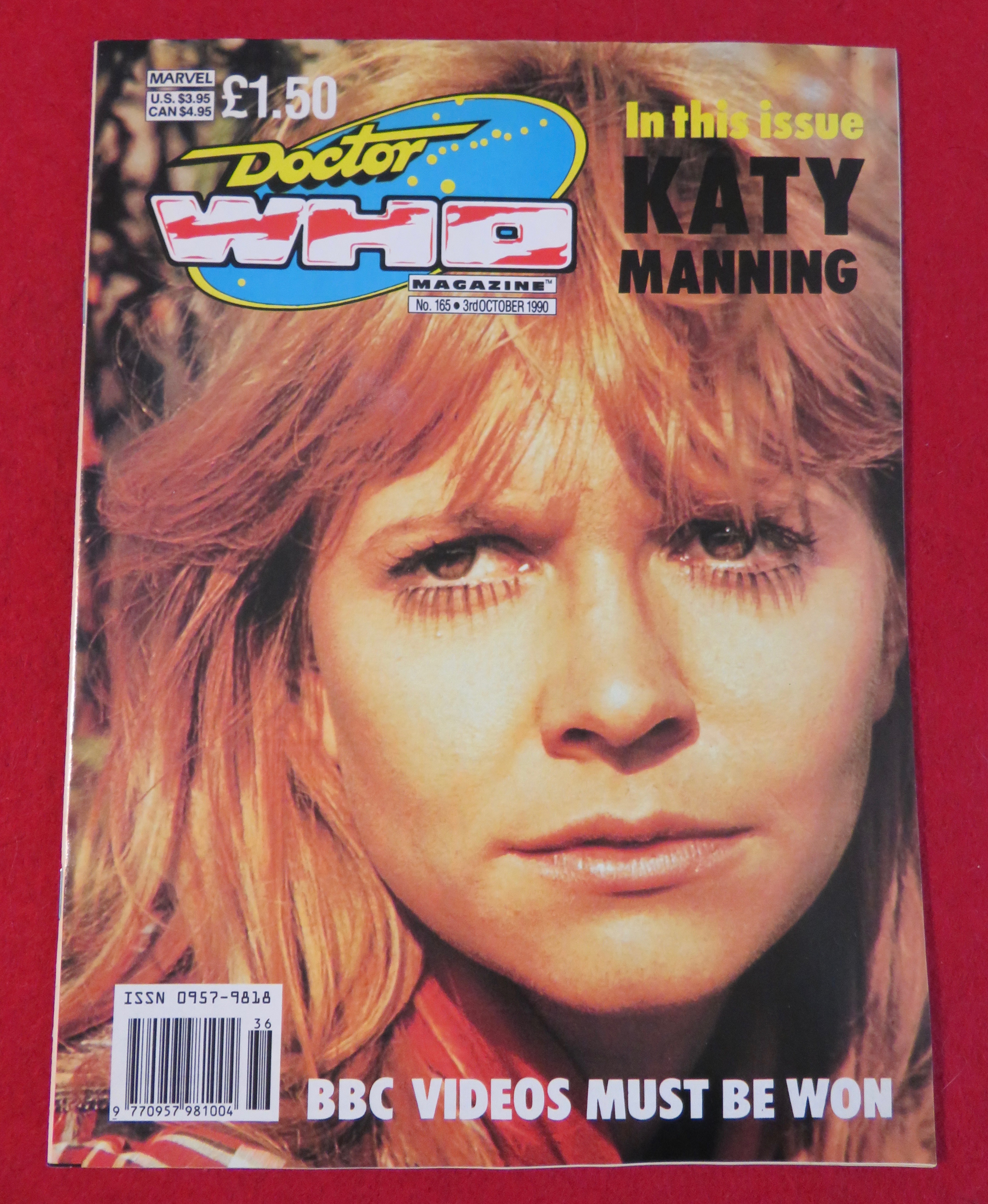 Doctor (Dr) Who Magazine October 3, 1990