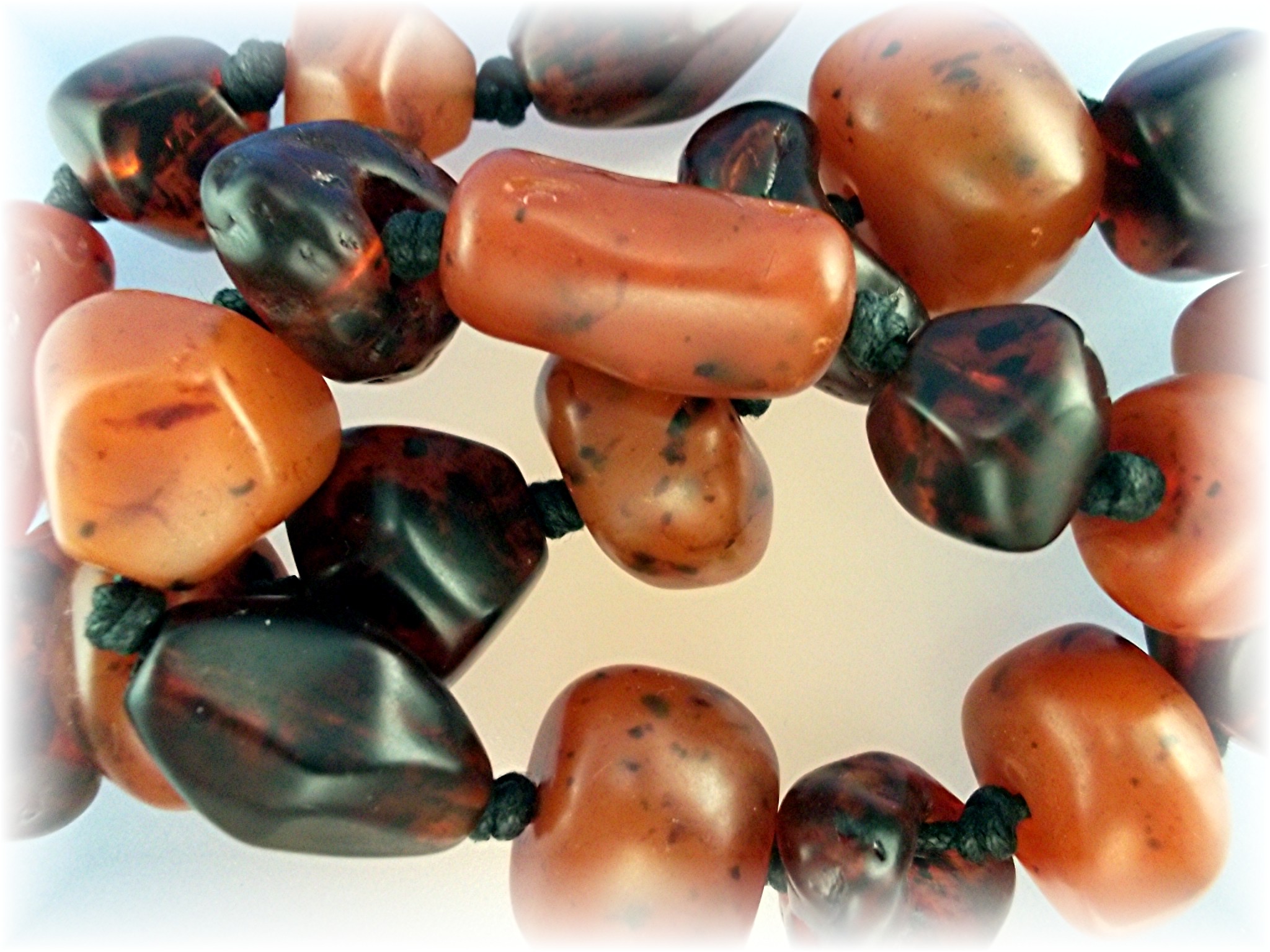 Amber Beads Golden Honey Orange Gold 30 Inches