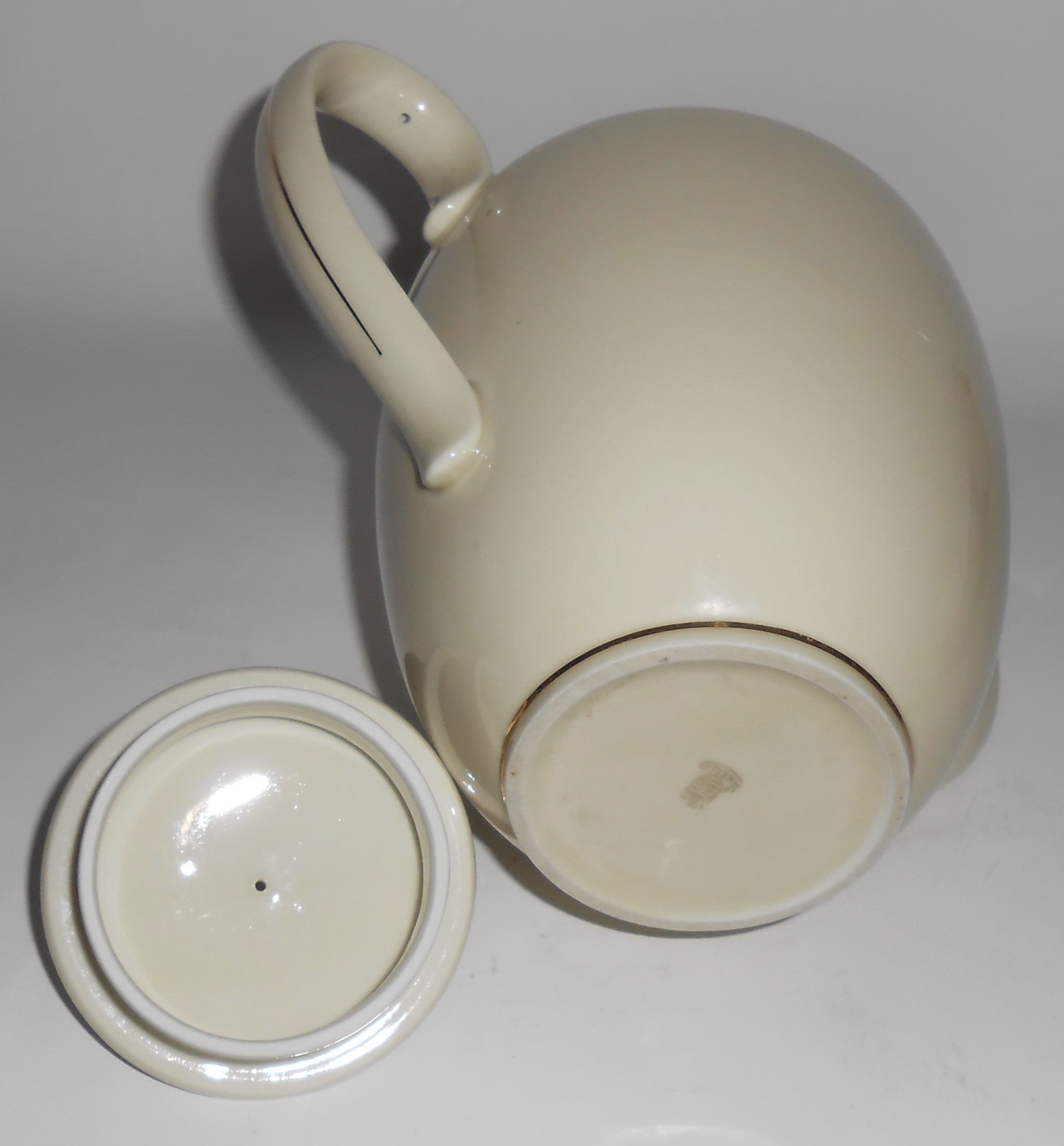 Reichenbach Porcelain China w/Gold Coffee Pot