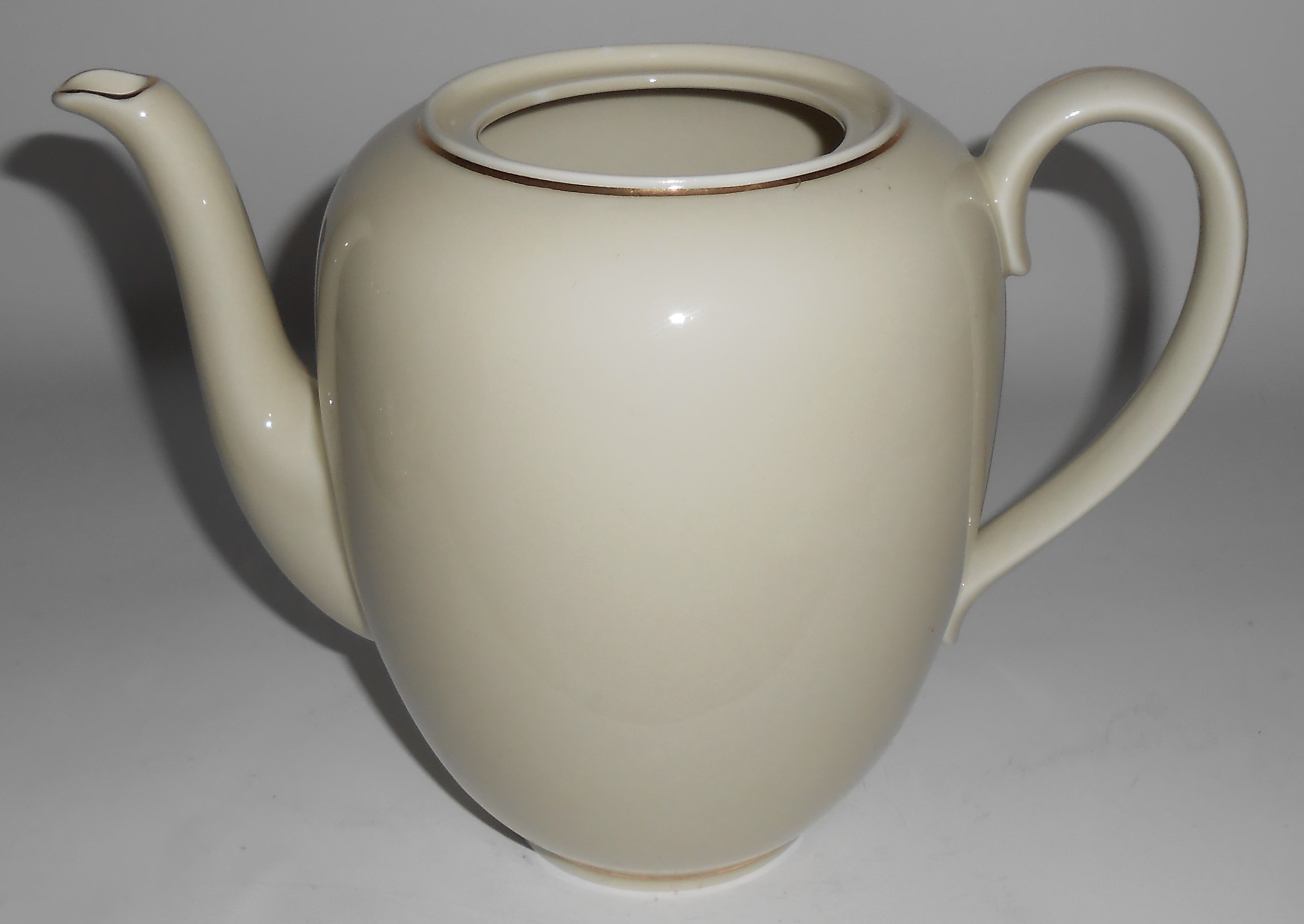 Reichenbach Porcelain China w/Gold Coffee Pot