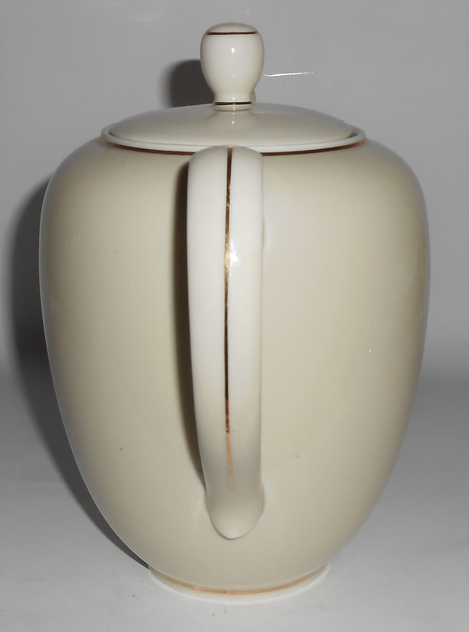 Reichenbach Porcelain China w/Gold Coffee Pot