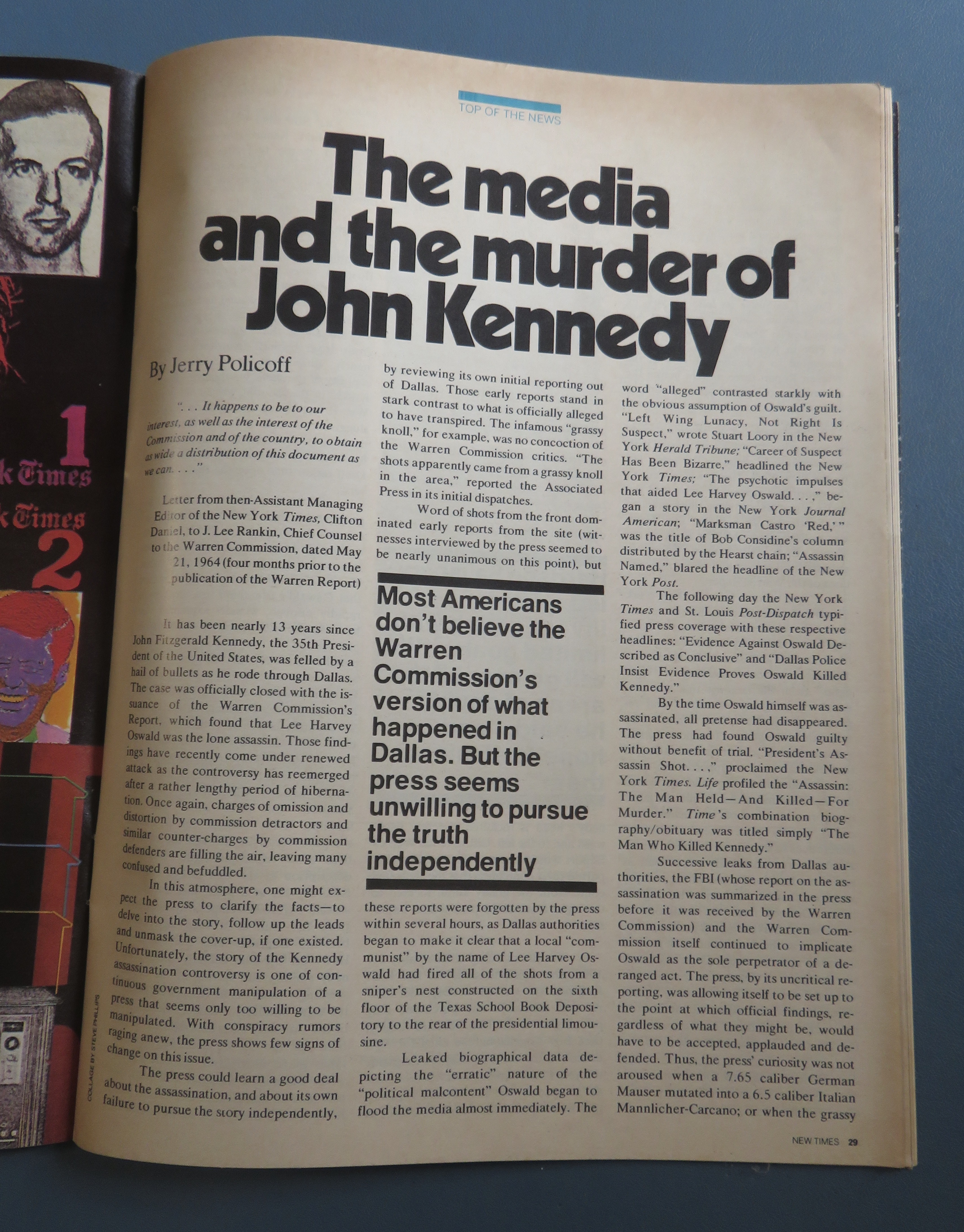 New Times Magazine August 8, 1975 Worshipping Tennis