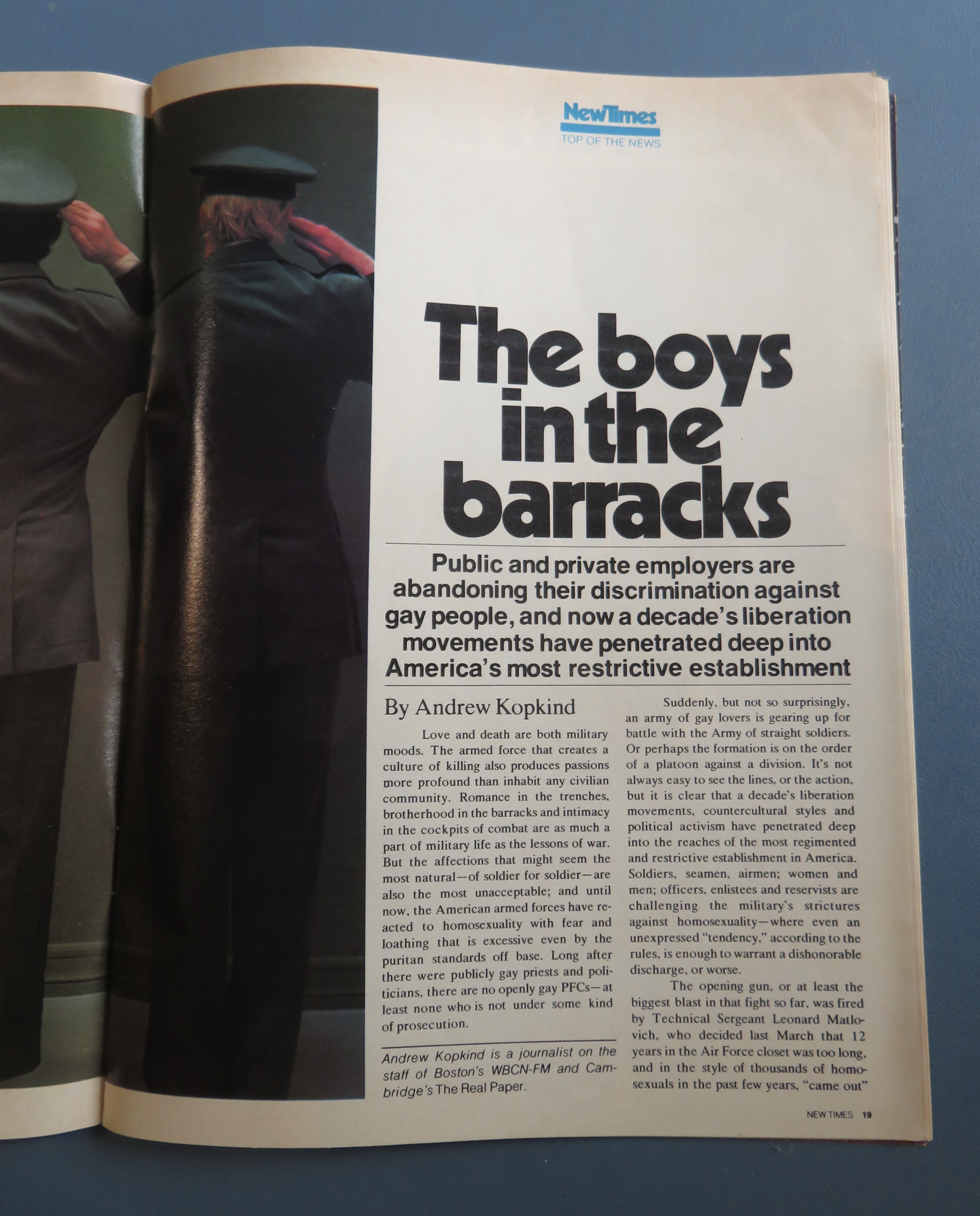 New Times Magazine August 8, 1975 Worshipping Tennis