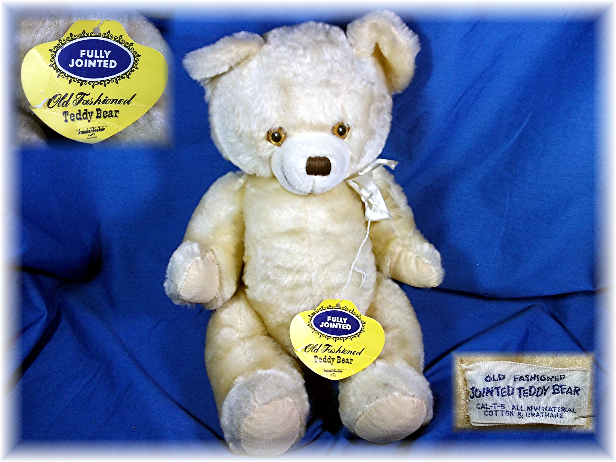 Teddy Bear  Knickerbocker -Old fashoined Fully Jointed